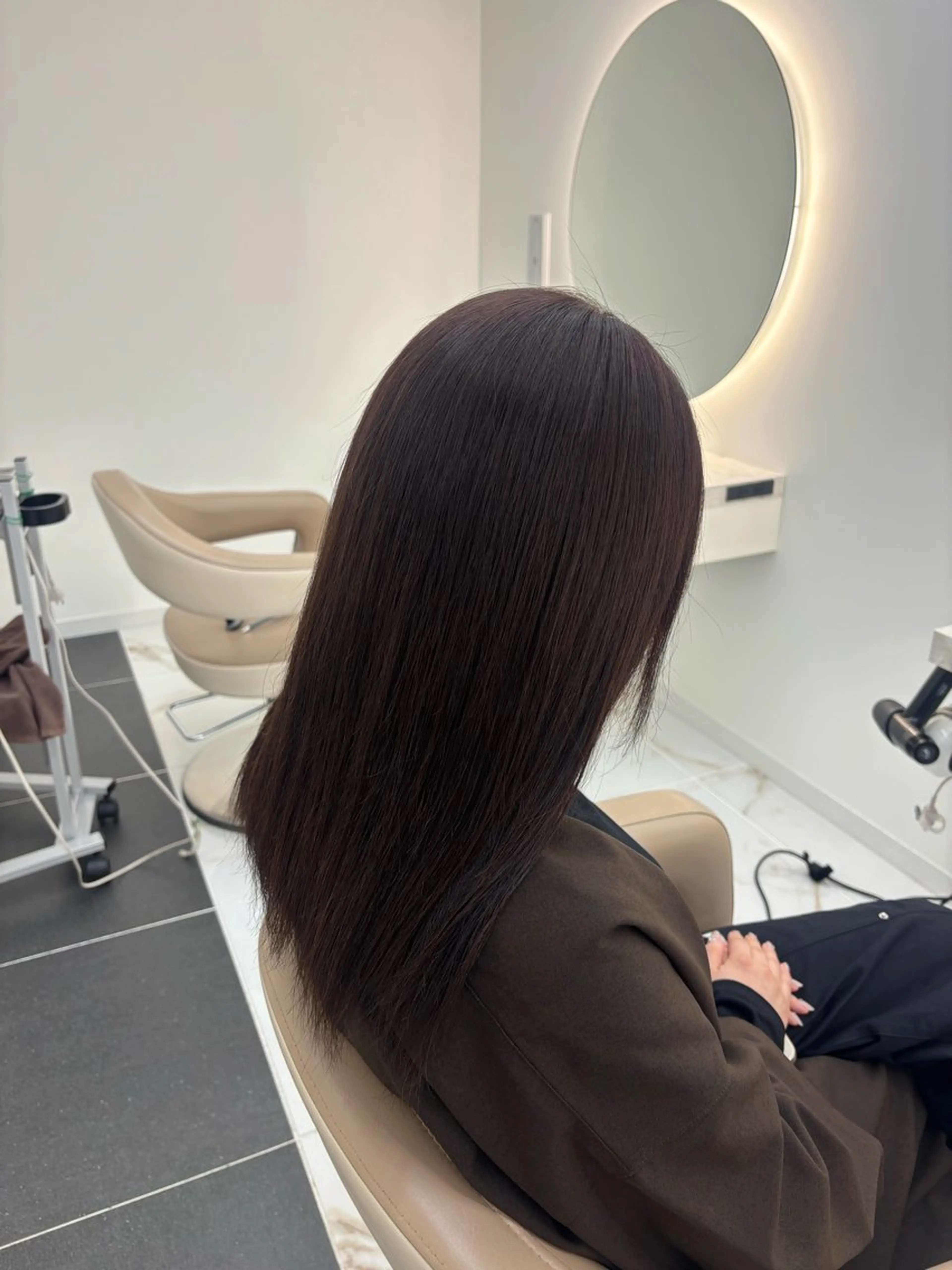 カラー ブラウンカラー しんさか れいとのヘアスタイル