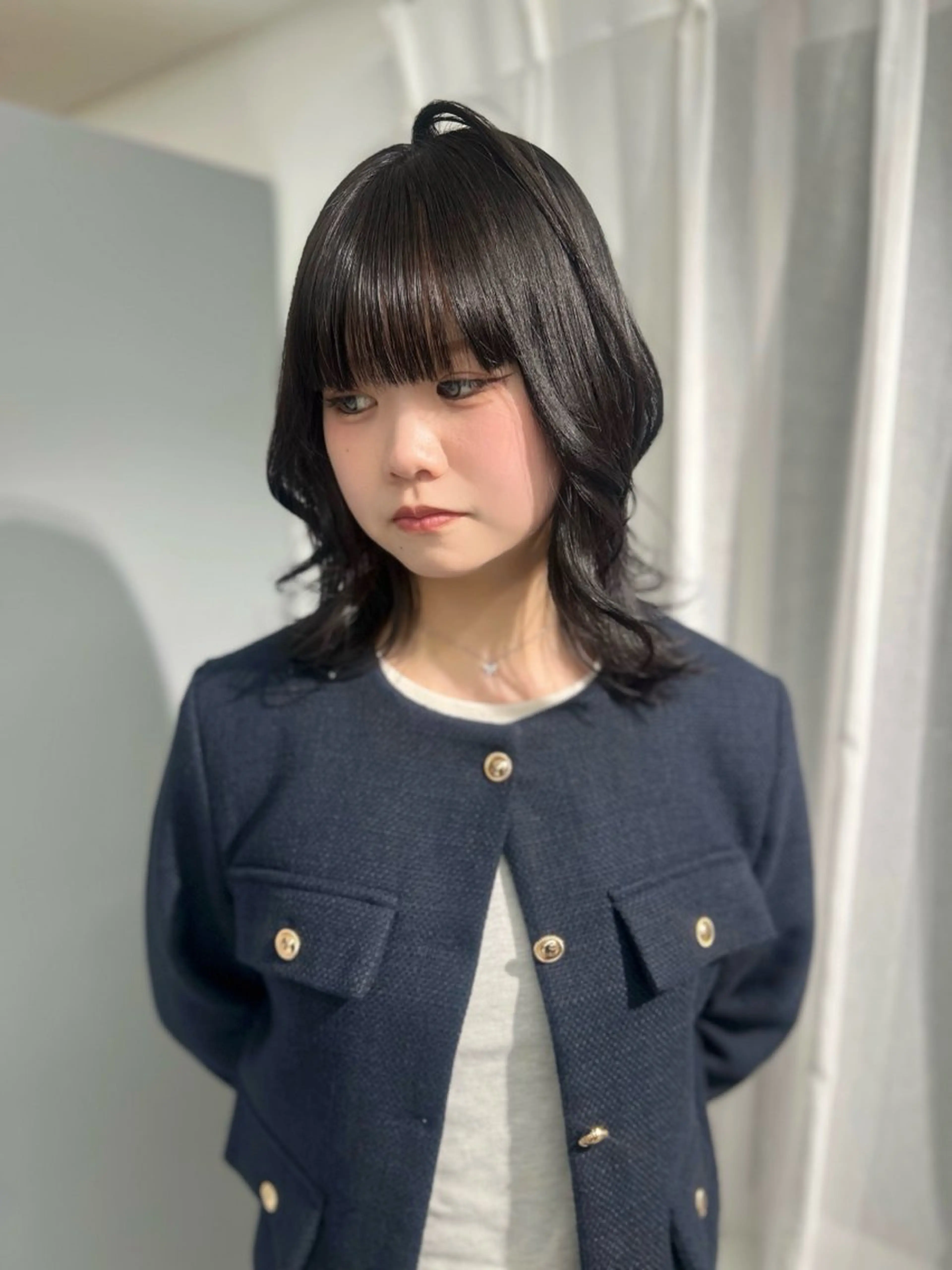 カラー ヘアカラー ️💜akari💜 ハイトーン/レイヤーのヘアスタイル