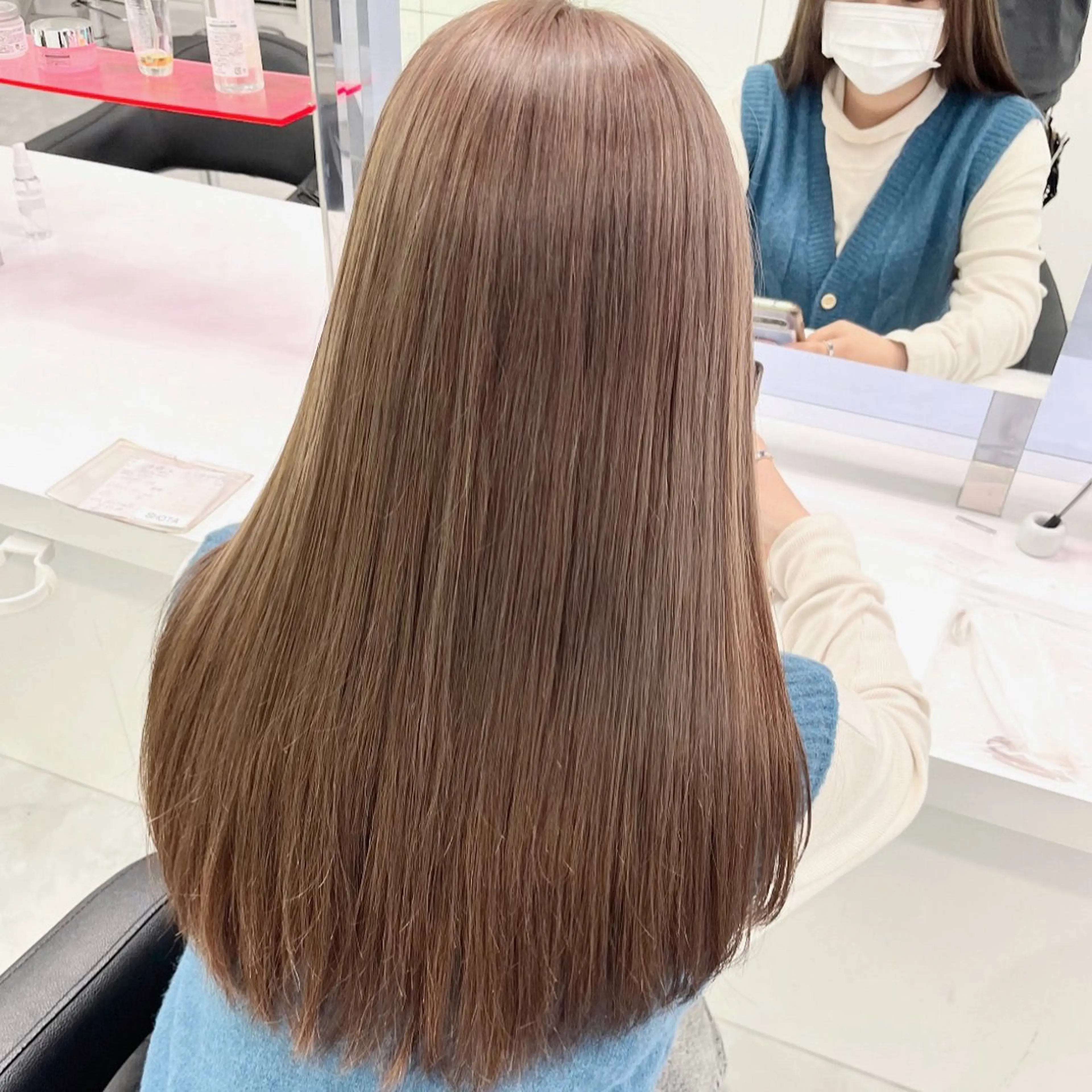 カラー ヘアカラー 似合わせ💗骨格矯正 💗透明感カラー💗のヘアスタイル