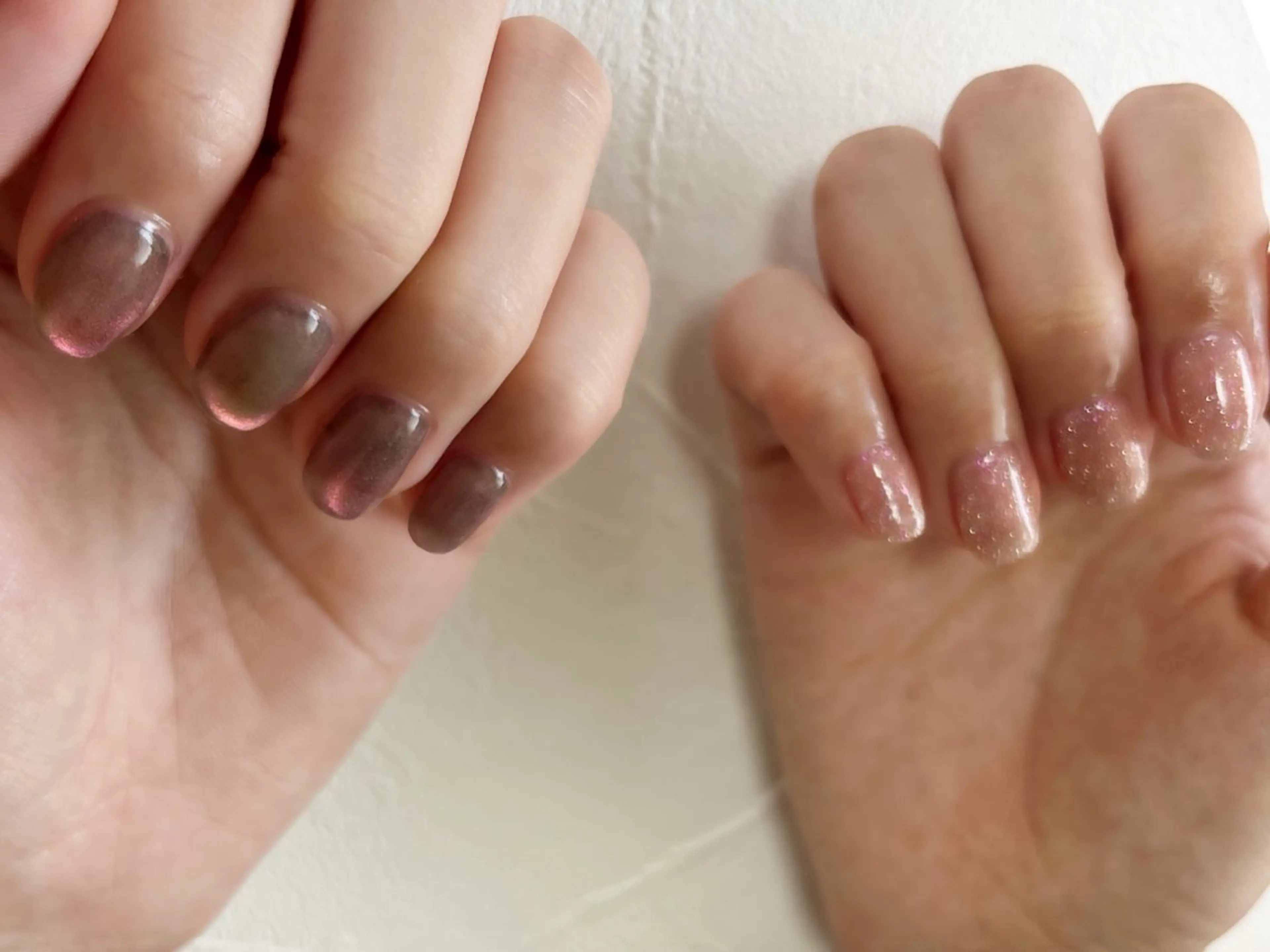 ネイル フラッシュネイル ジェルネイル マグネットネイル tamu nail 　金町のネイルデザイン