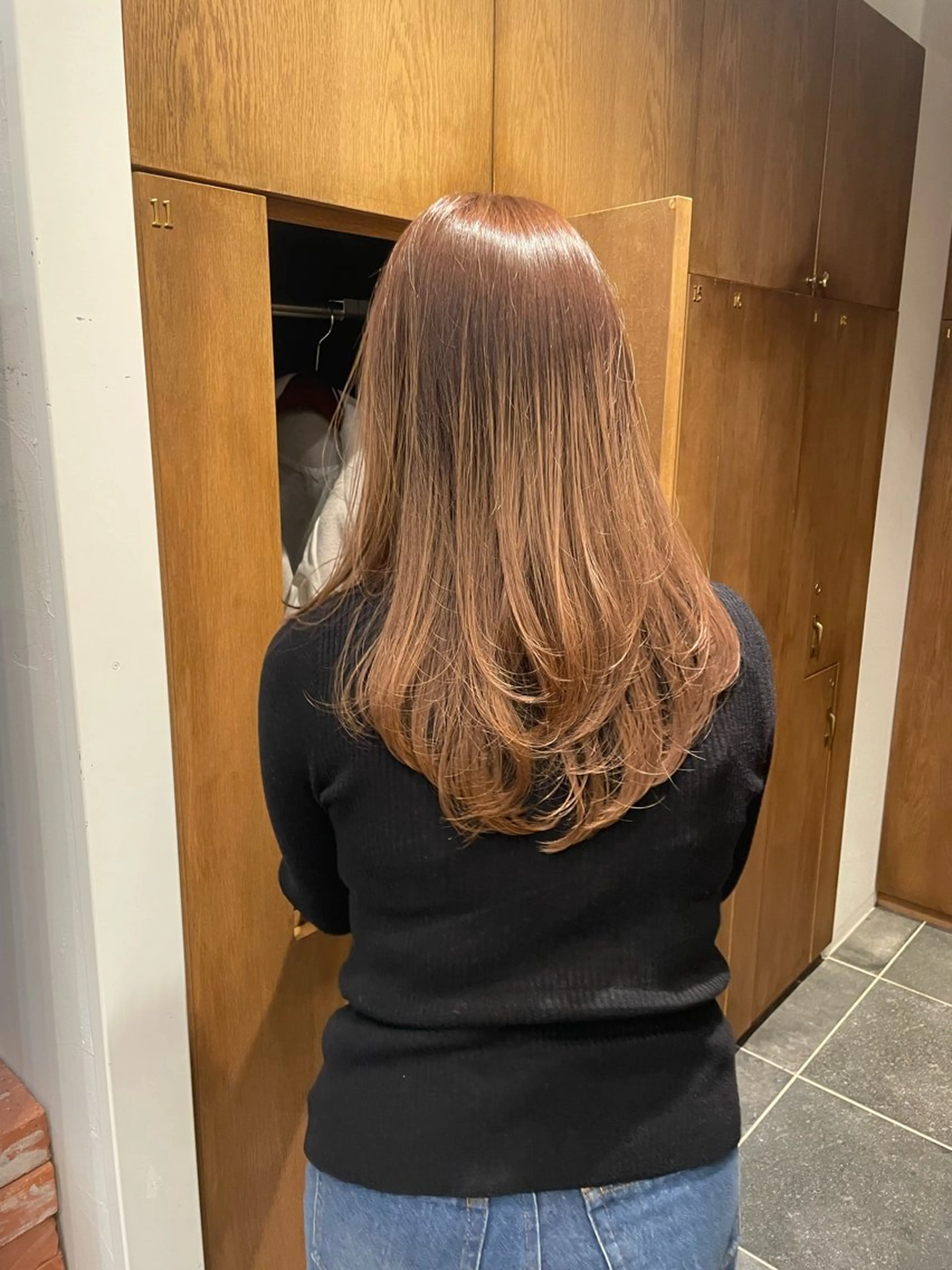 ロング 似合わせ♡レイヤー/ 暖色艶カラー/moeのヘアスタイル