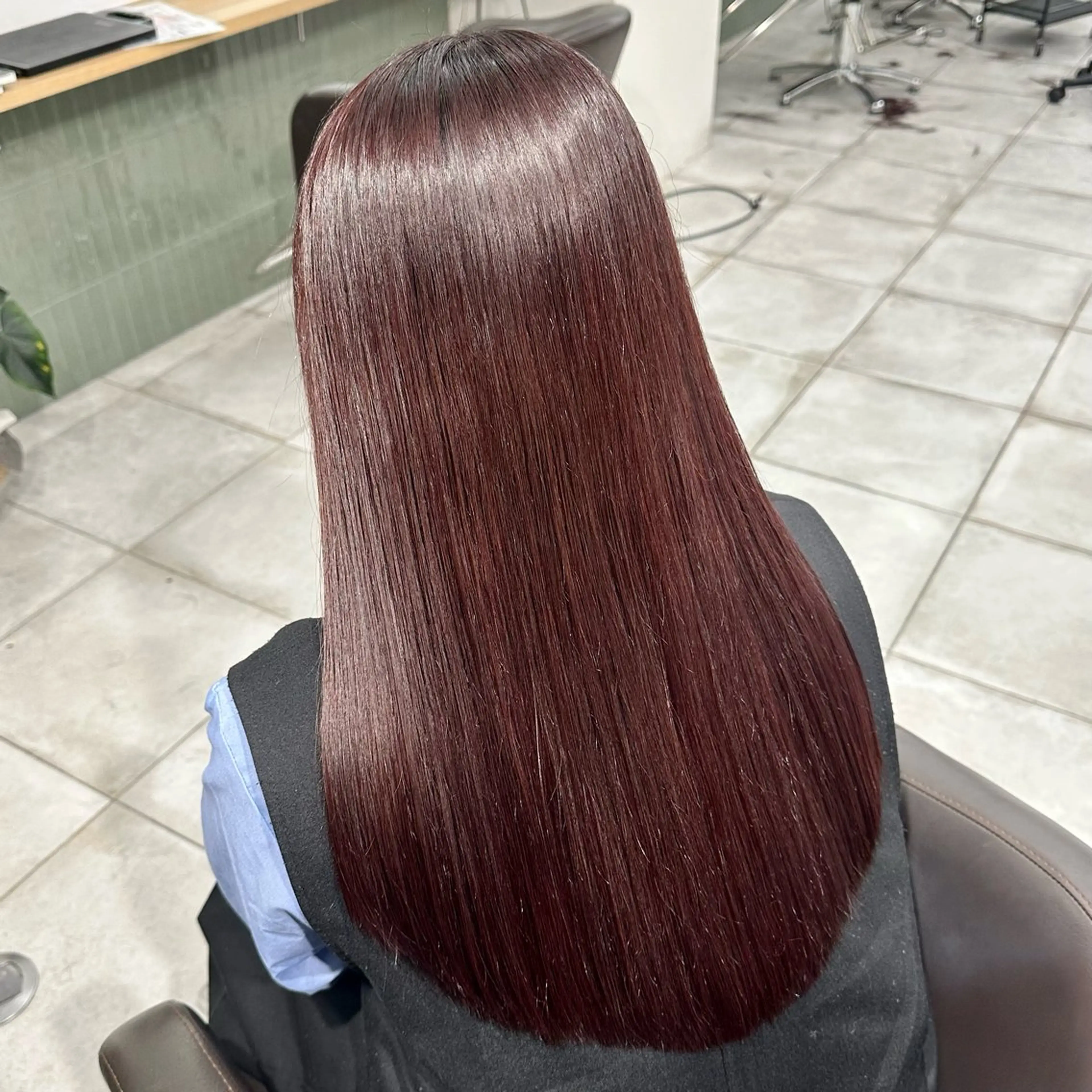 セミロング カラー ブリーチなし/レイヤ ー特化🌈Tommyのヘアスタイル