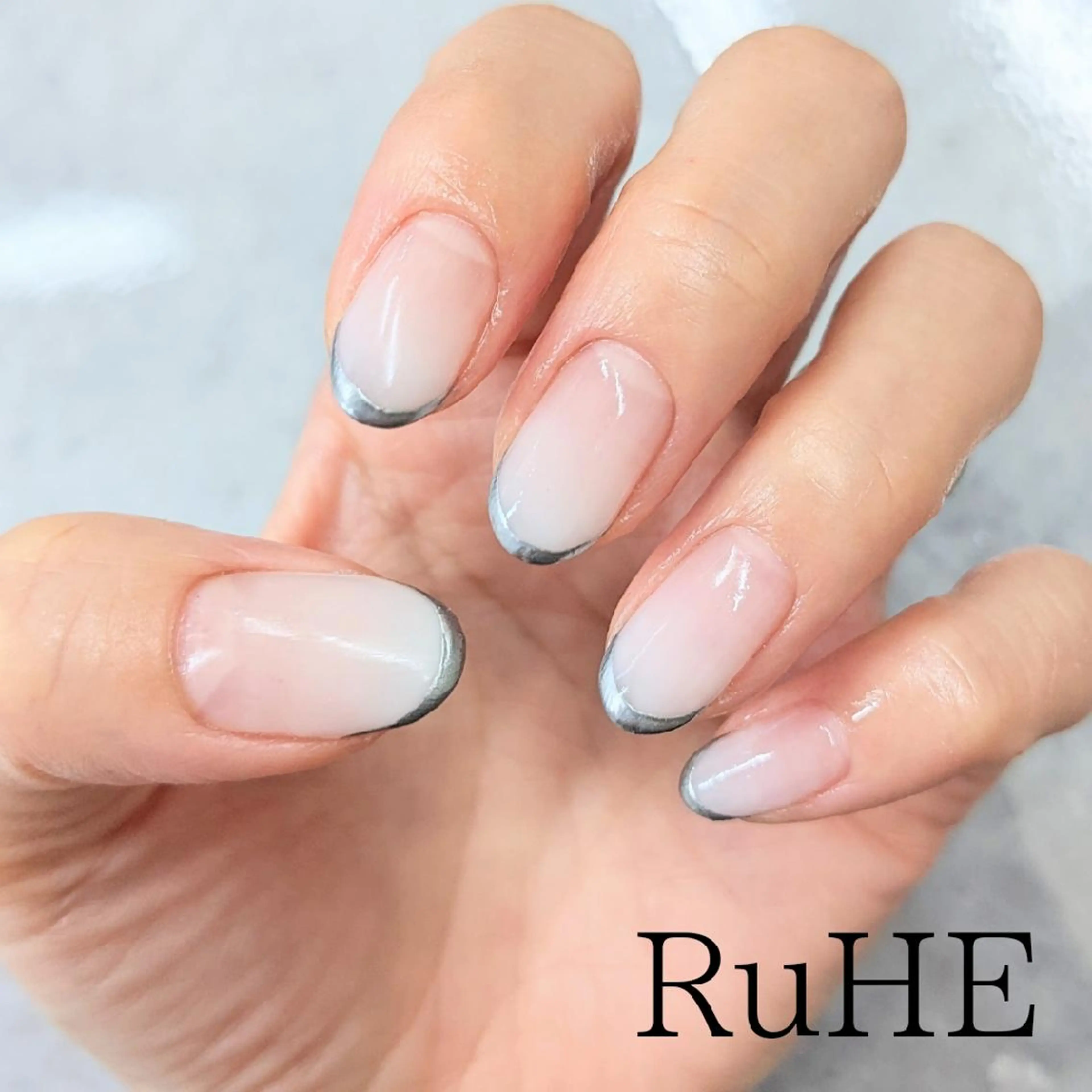 ネイル フレンチネイル BBnail ogataのネイルデザイン