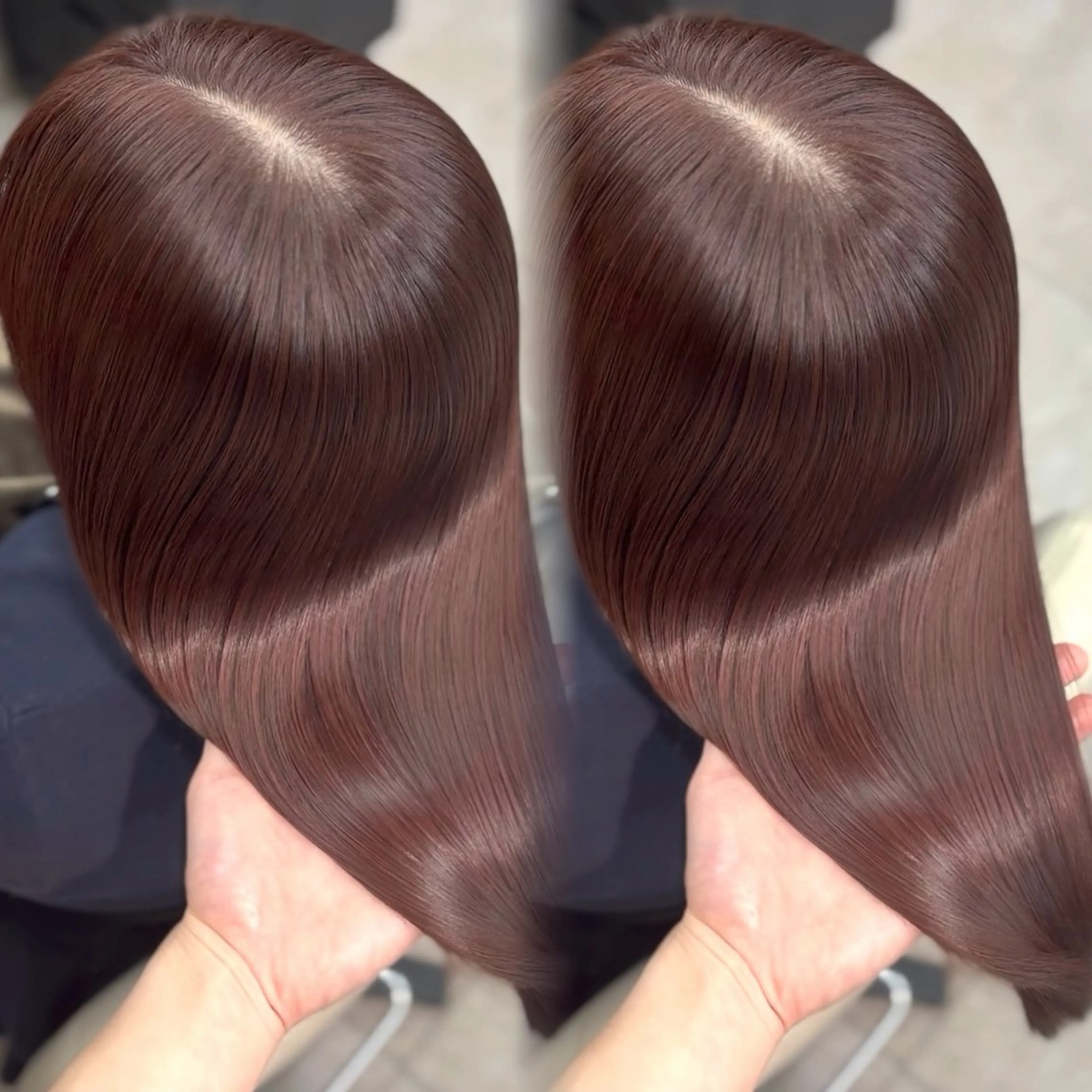 【ご新規様限定‼️直前割‼️1日1名様限定】 カット＋カラー＋トリートメント（こちらはヘアモデルのメニューになります）の写真