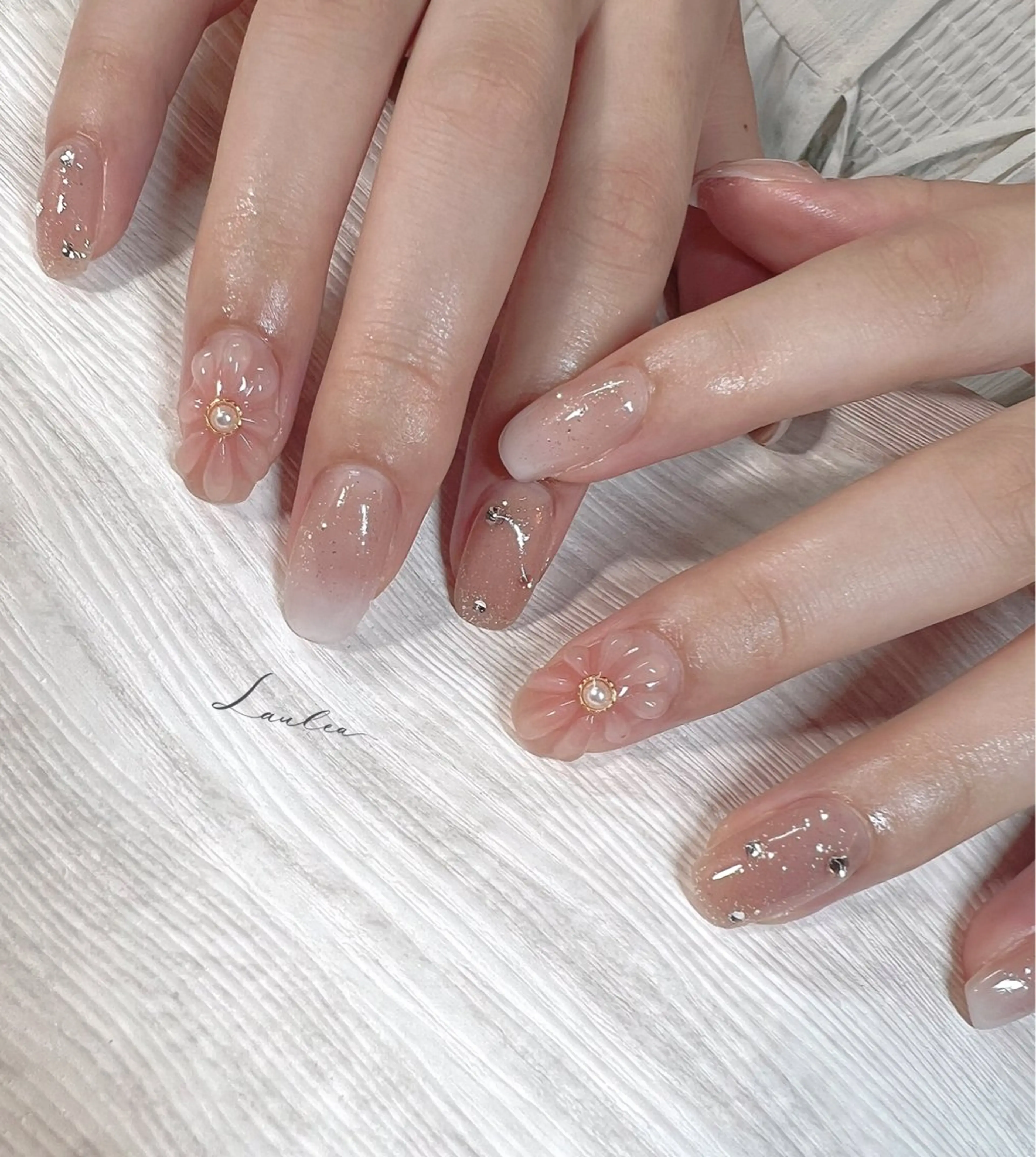 ネイル 韓国ネイル nail salon Lauleaのネイルデザイン