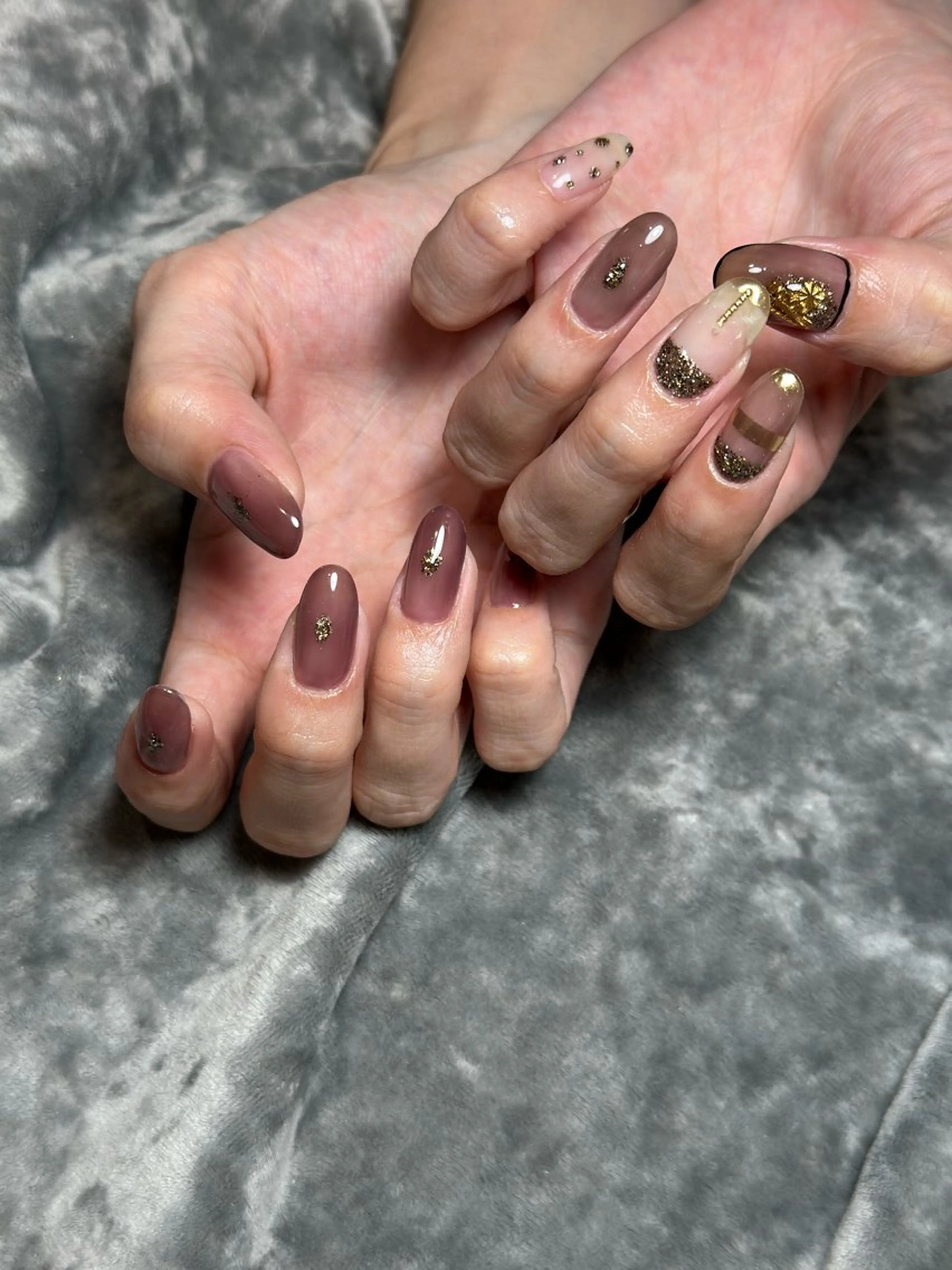 ネイル ハンドネイル ou's nail salon所属・小林 桜のネイルデザイン