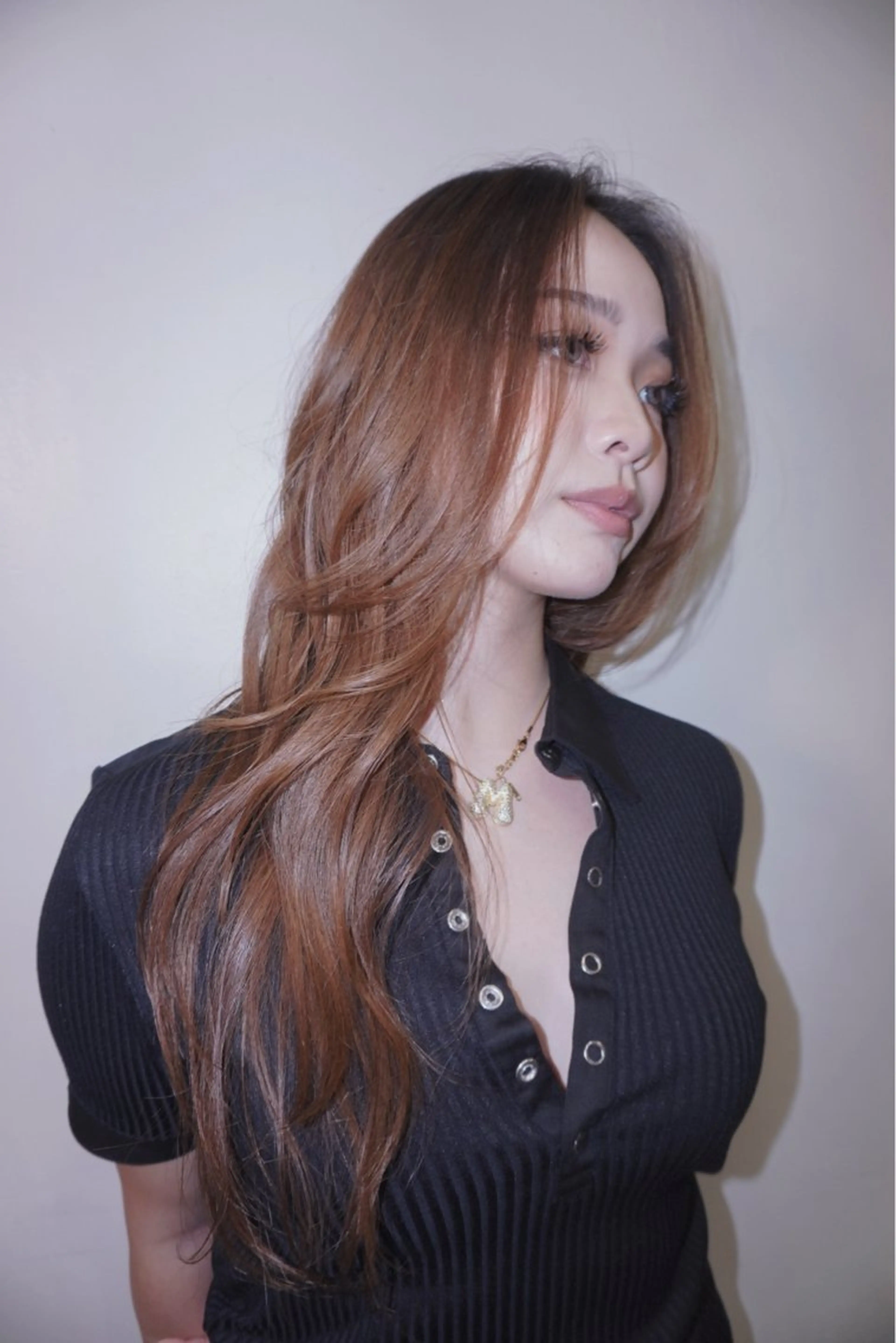 ロング レイヤーカット/ 管原久遠のヘアスタイル