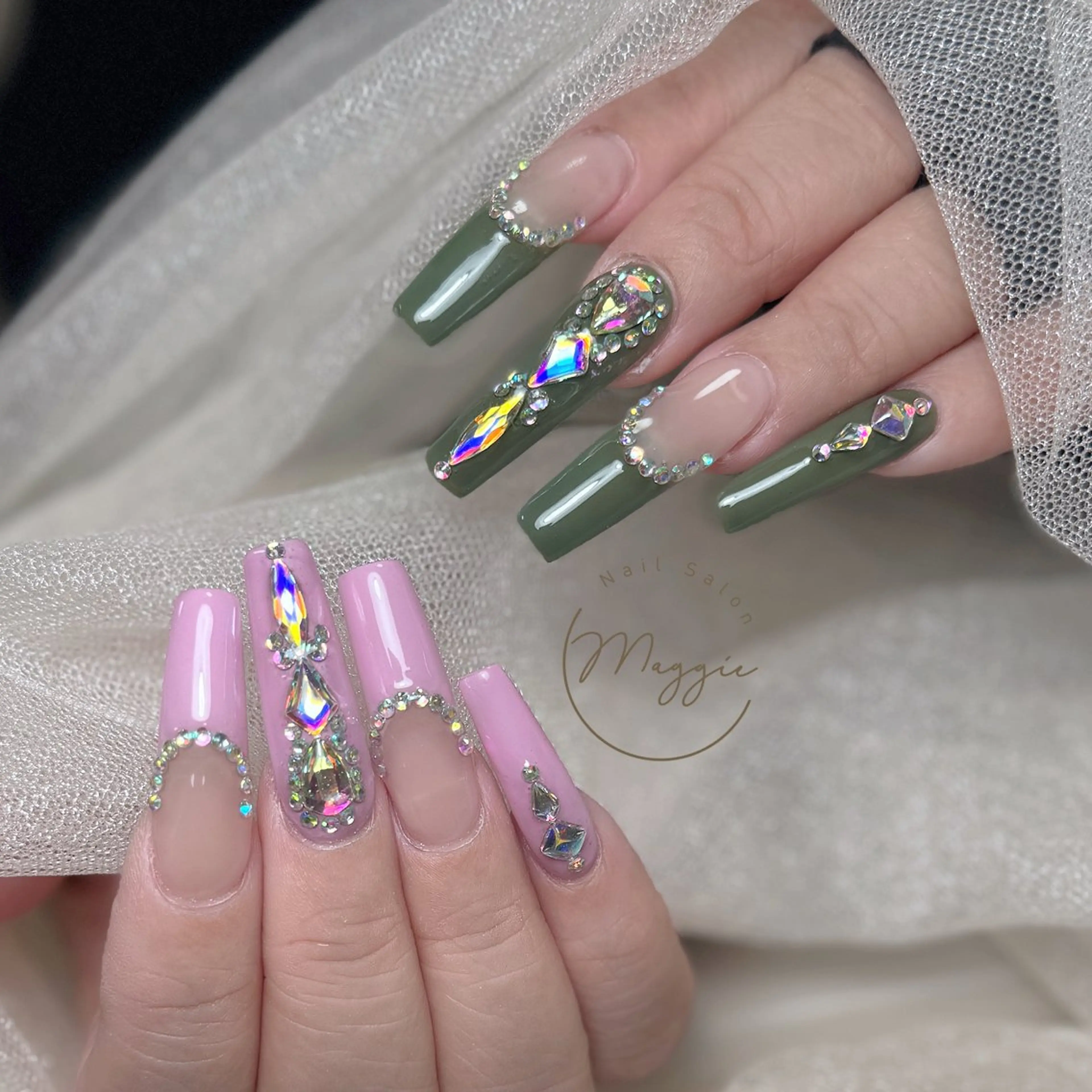 ネイル ハンドネイル Maggie Nail🦩のネイルデザイン