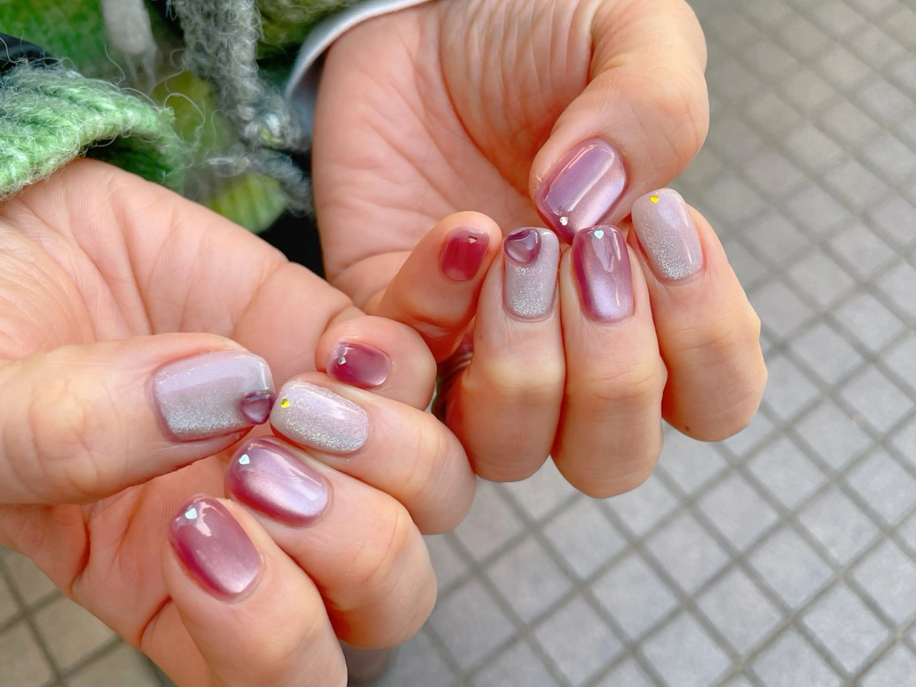 ネイル ジェルネイル パラジェル バレンタイン nailroom  OHANA所属・nailroom OHANA🌴のネイルデザイン