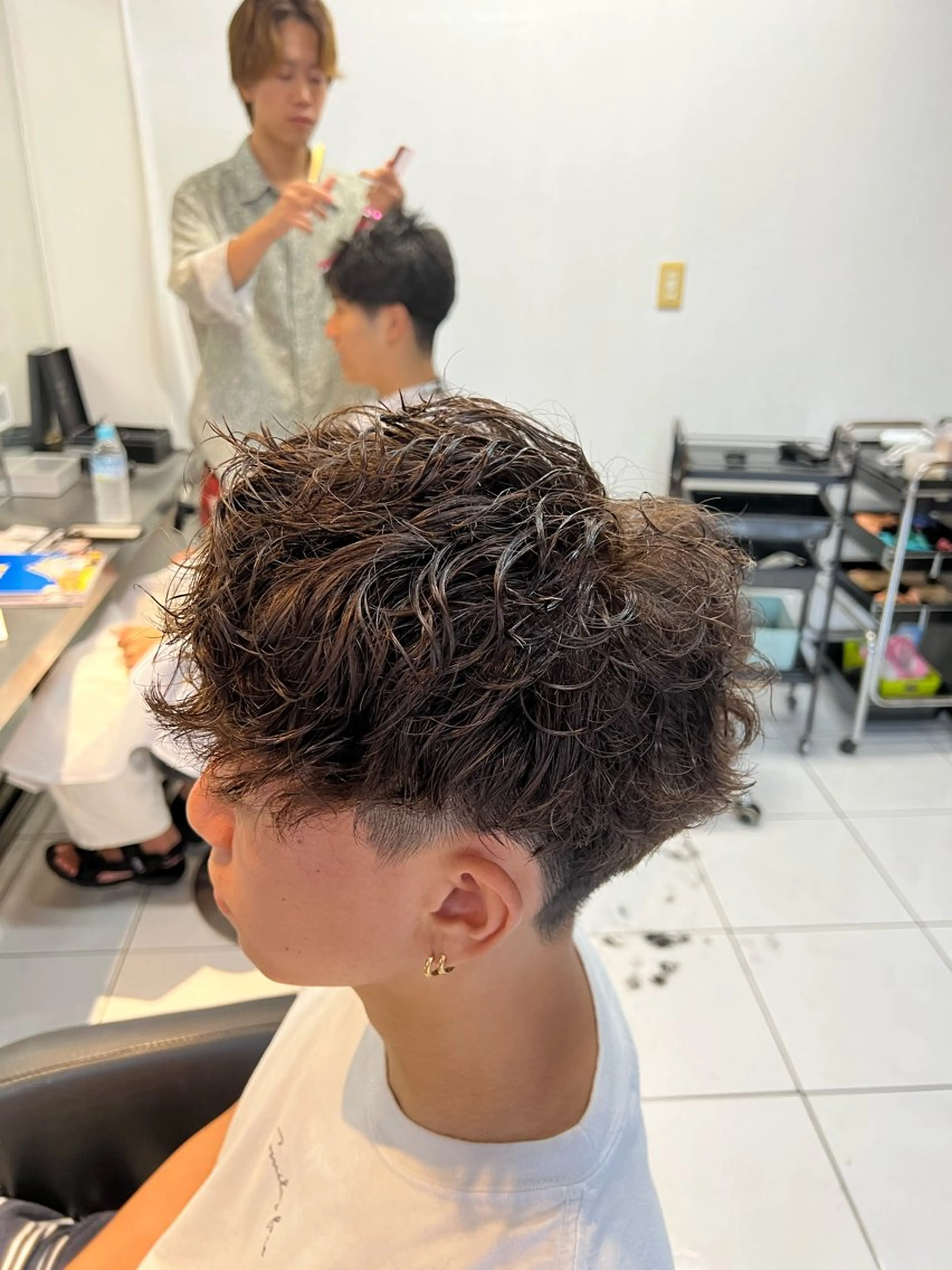 パーマ メンズ カット パーマ パーマ特化美容師 茂木広幸のヘアスタイル