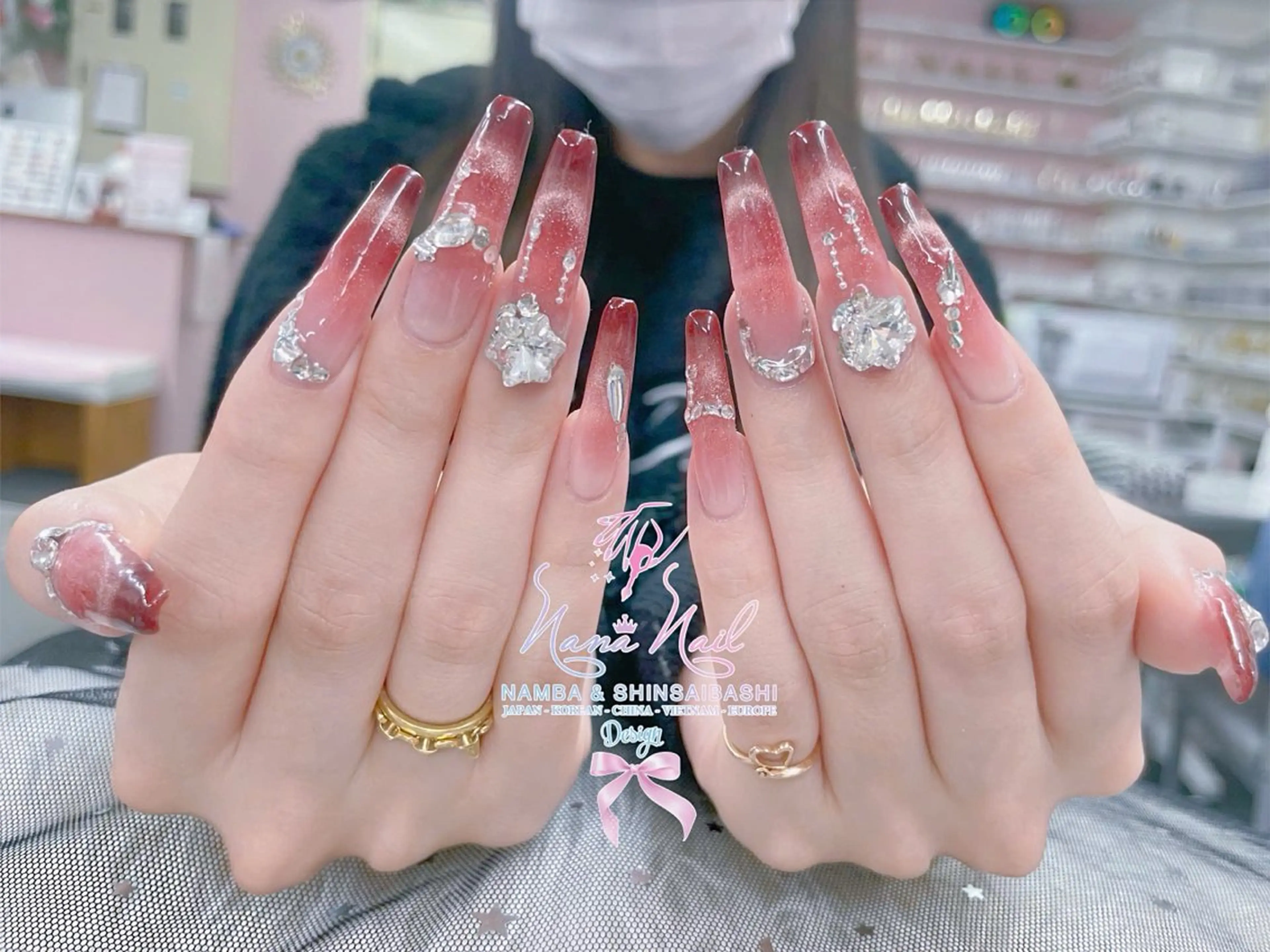ネイル フットネイル ジェルネイル 持ち込み ネイルチップ ハンドネイル リナネイル 長堀橋店／東心斎橋店のネイルデザイン