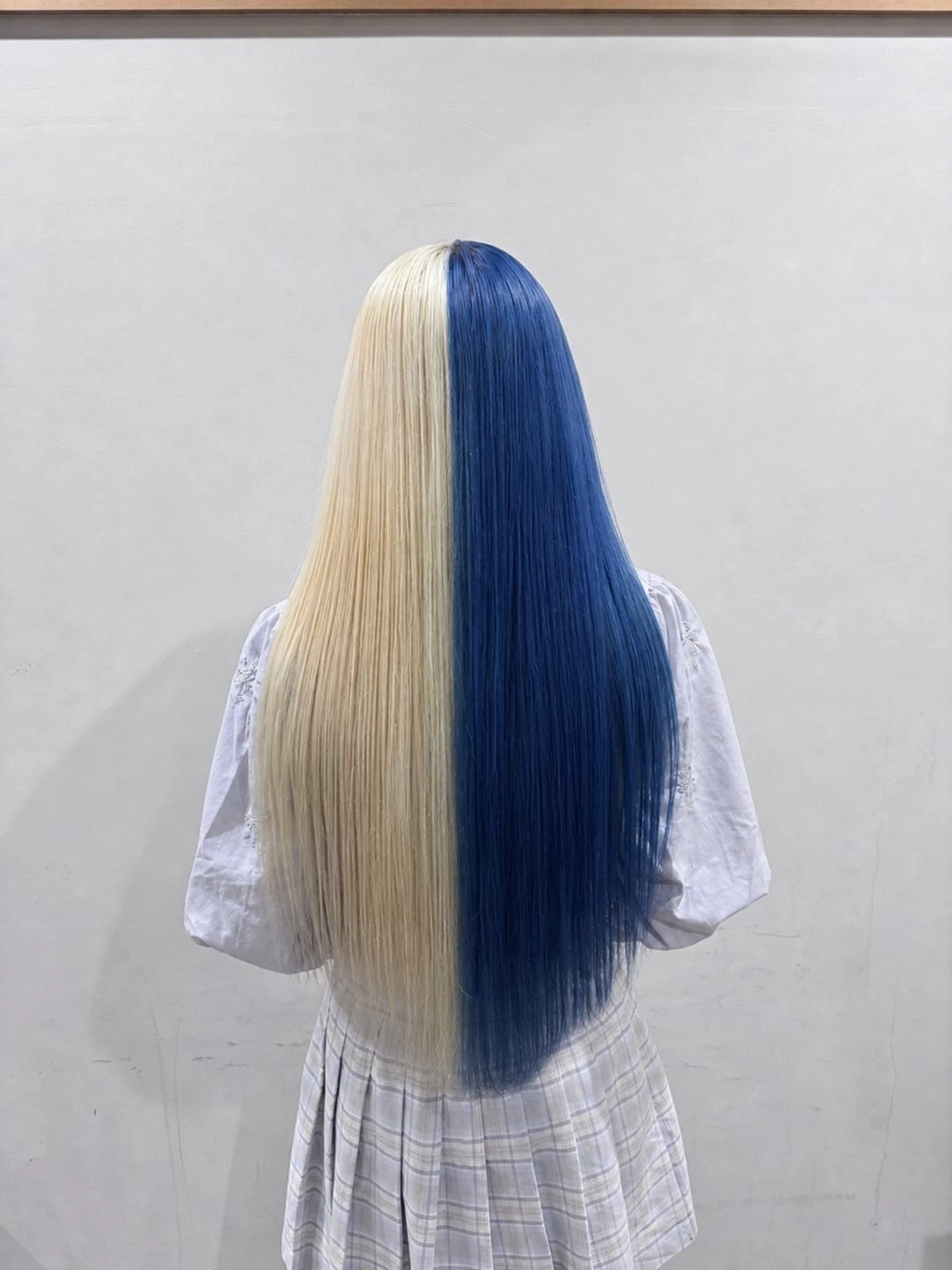 ロング カラー ヘアカラー トリートメント ヘッドスパ ハイトーン/ブリーチ 🦋デザイン森山陽向のヘアスタイル