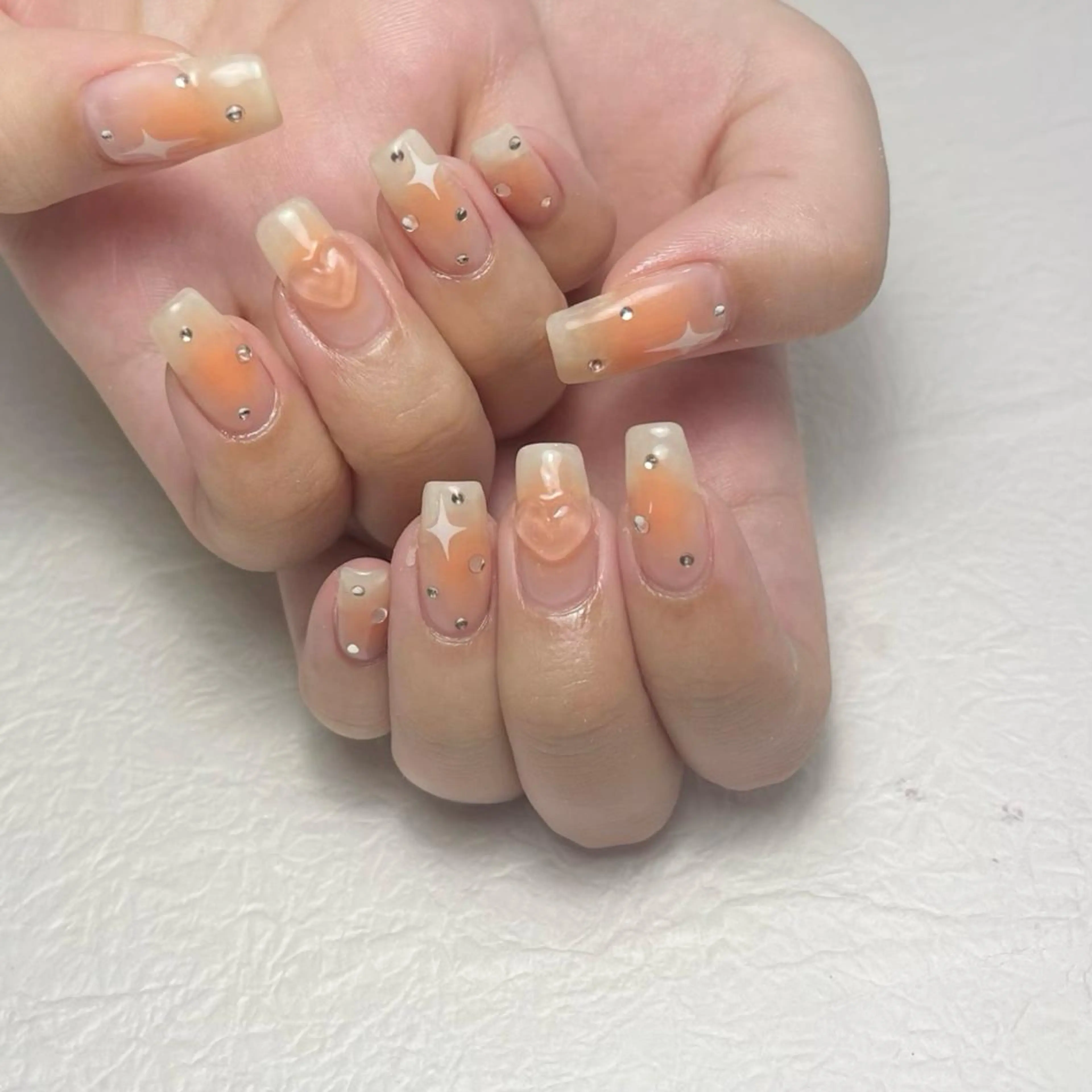 ネイル アートネイル チークネイル フットネイル ジェルネイル キラキラネイル Y nail なんば堀江店のネイルデザイン