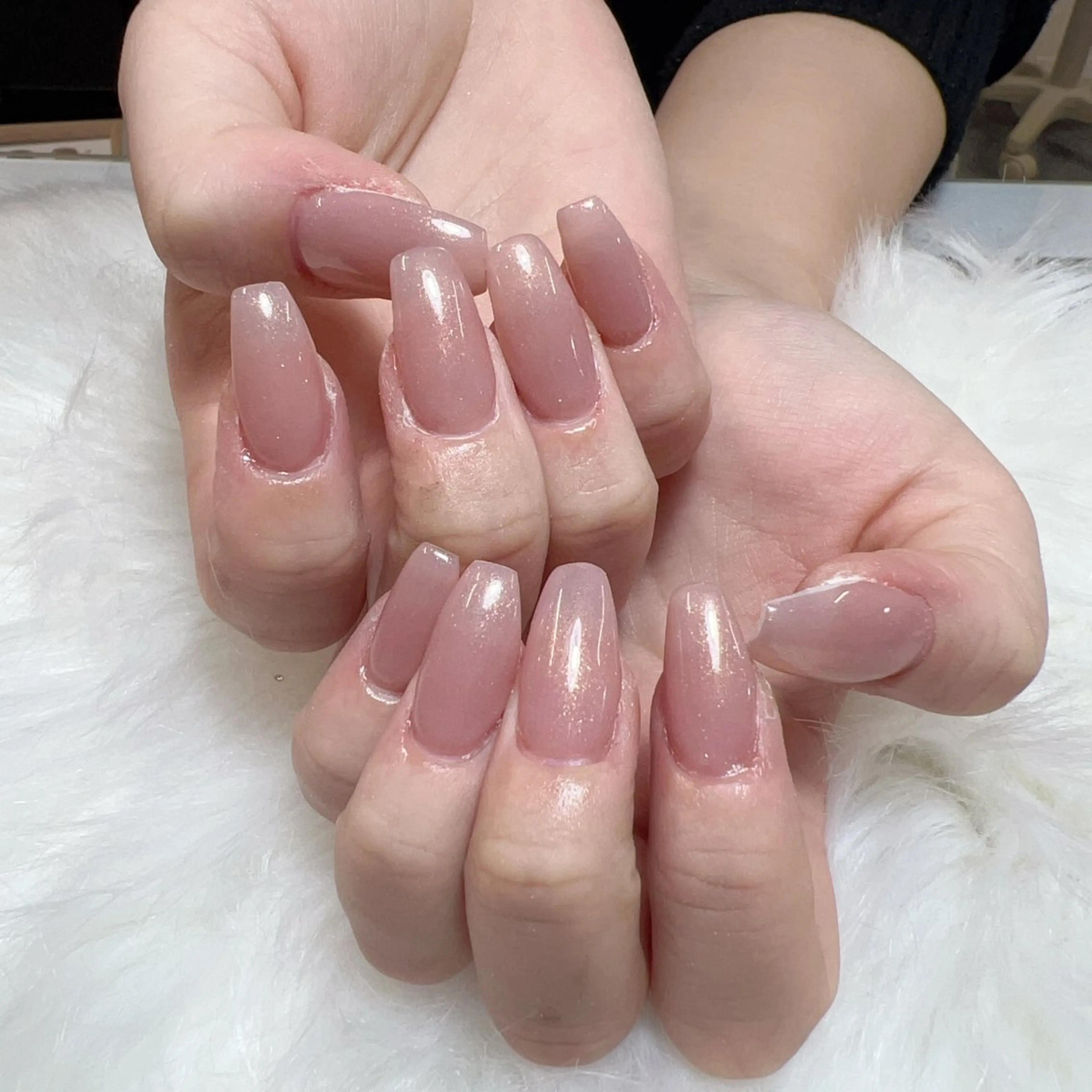 ネイル ハンドネイル 🎀nana🫧 ワンホンネイル🎀のネイルデザイン