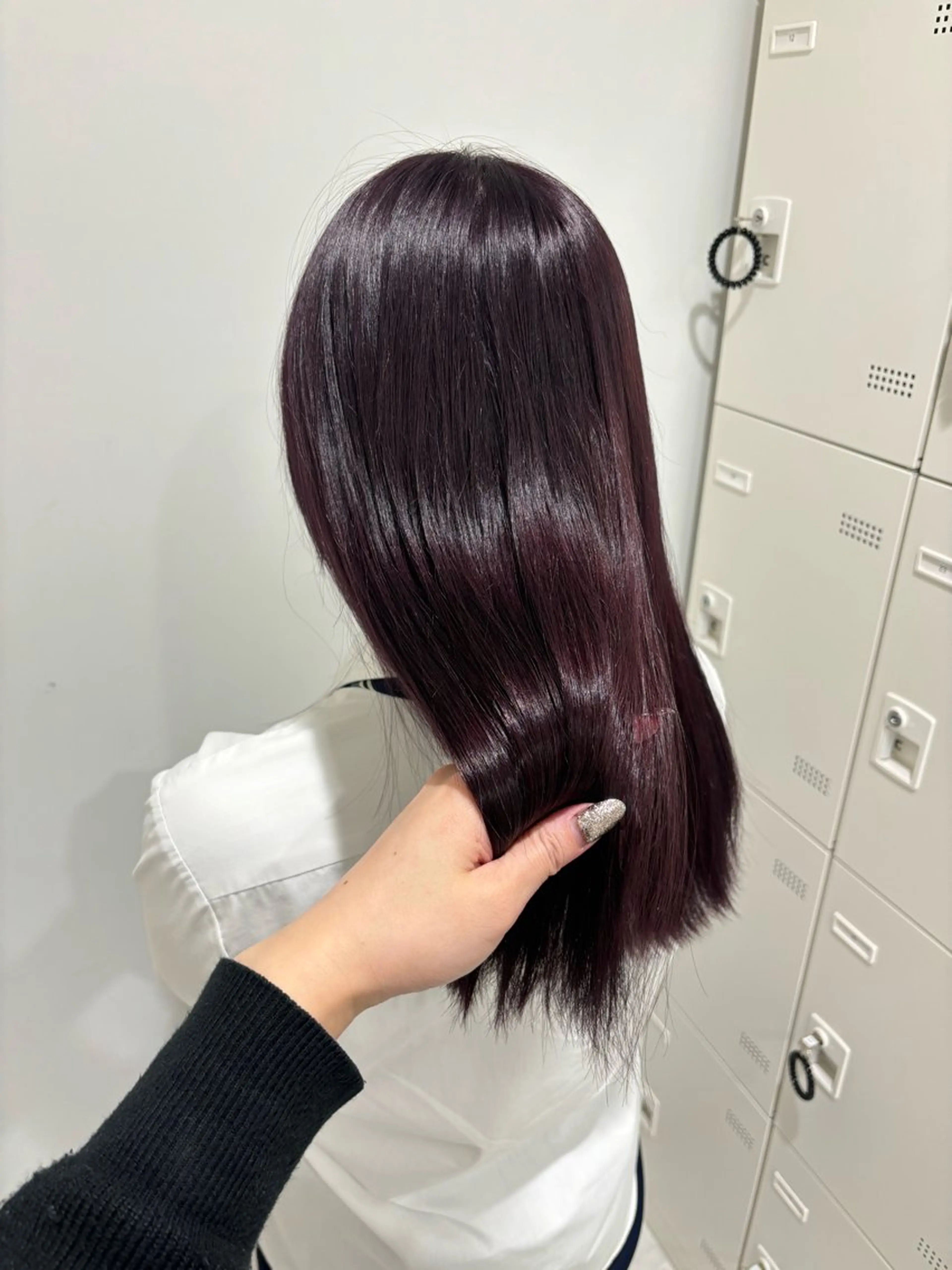 セミロング カラー ブリーチ 髪質改善 ヘアカラー トリートメント 韓流トレンドヘア 🎀RINAKO🎀のヘアスタイル