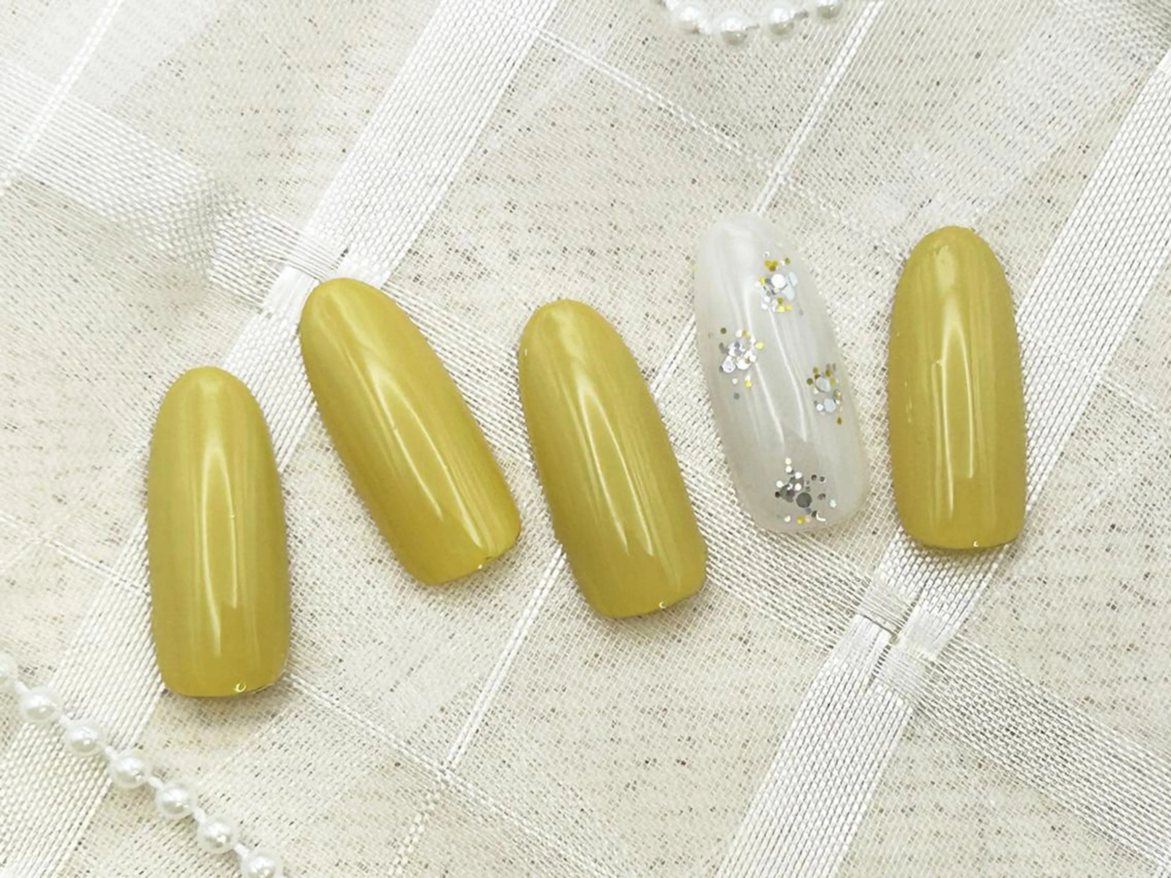 ネイル ハンドネイル orbe 芳長のネイルデザイン