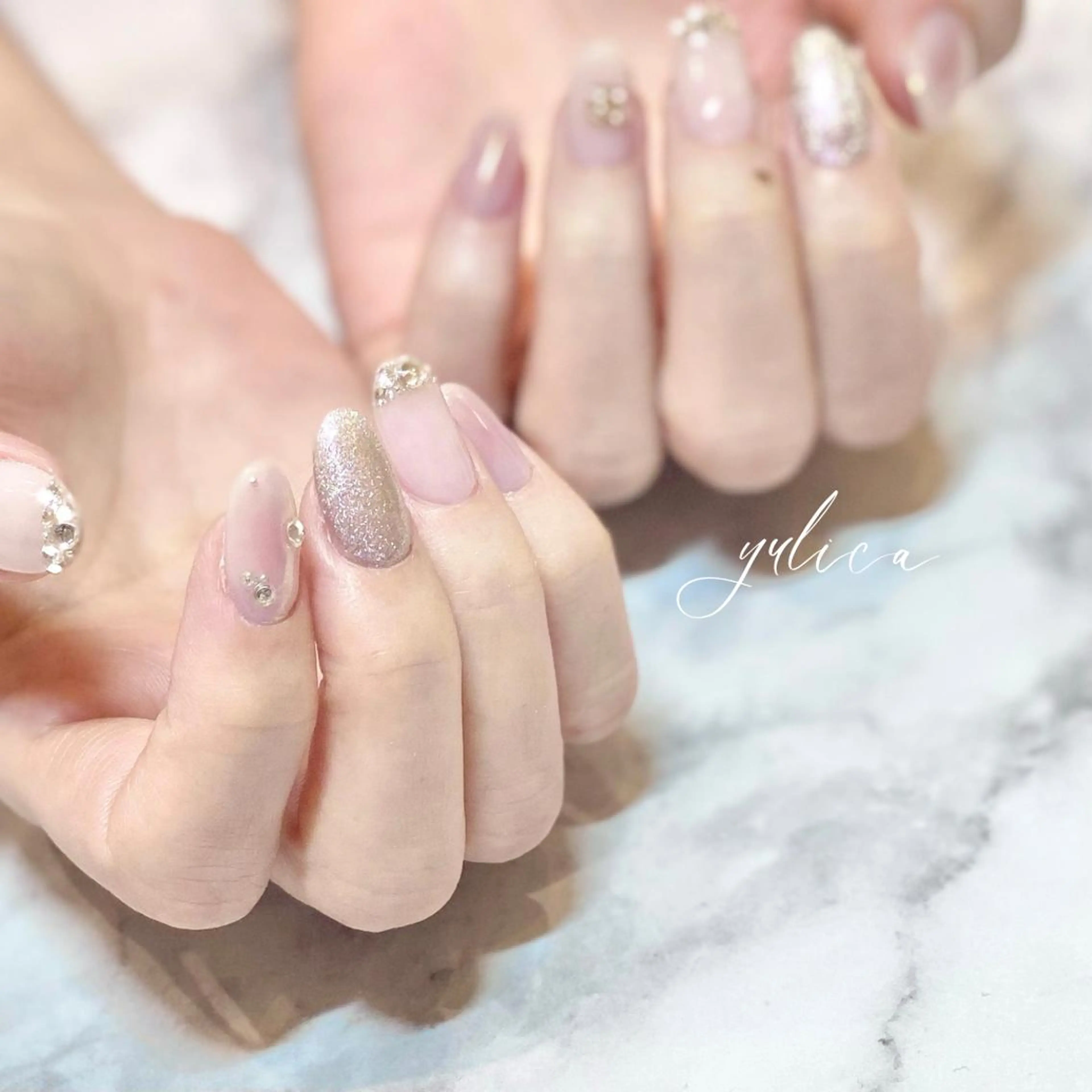 ネイル ハンドネイル atelier NOEMA.所属・yulica 【パラジェル取扱店】のネイルデザイン