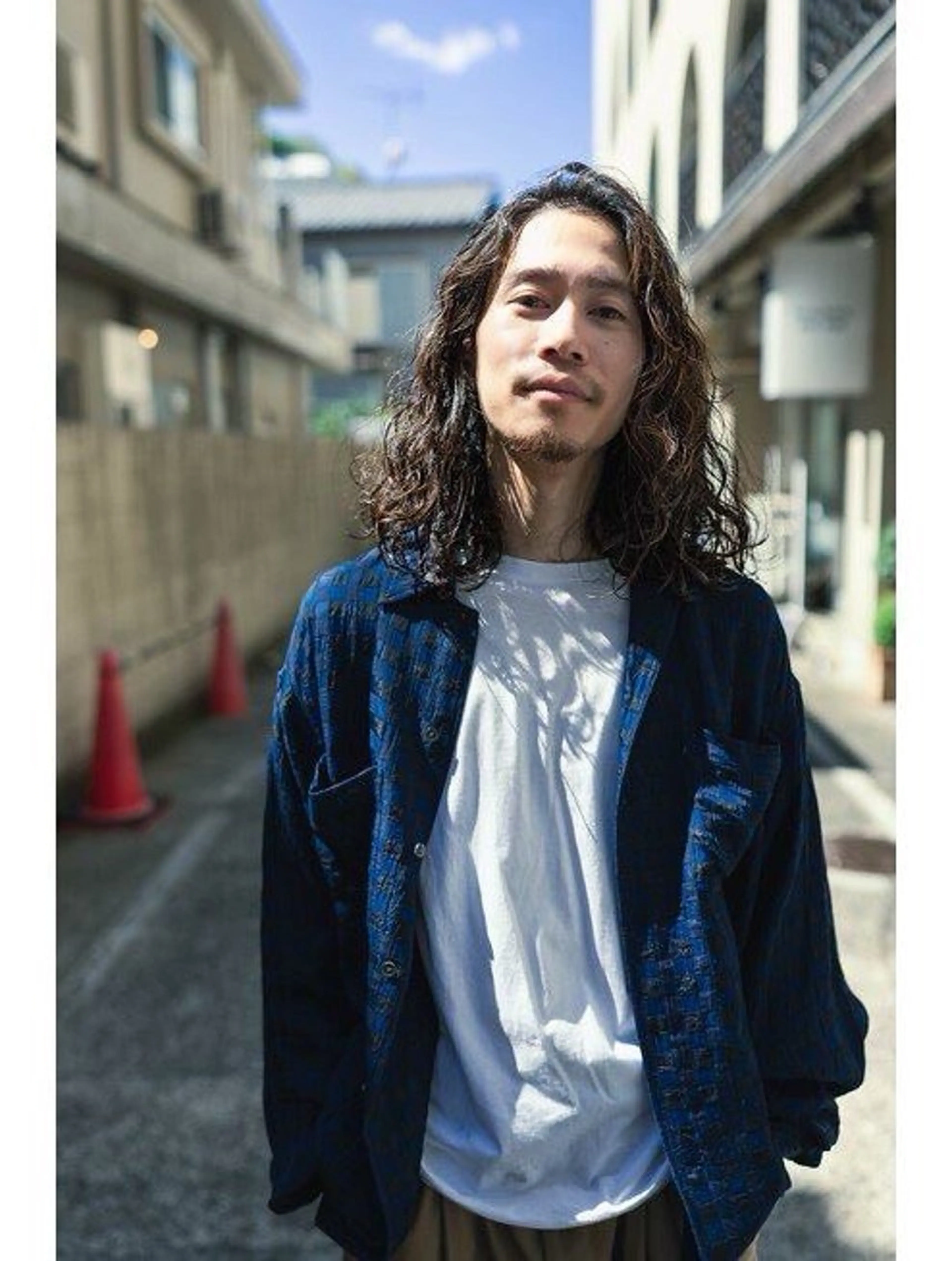 【メンズケアパーマ】 “メンズロングヘア"フルケアパーマの写真