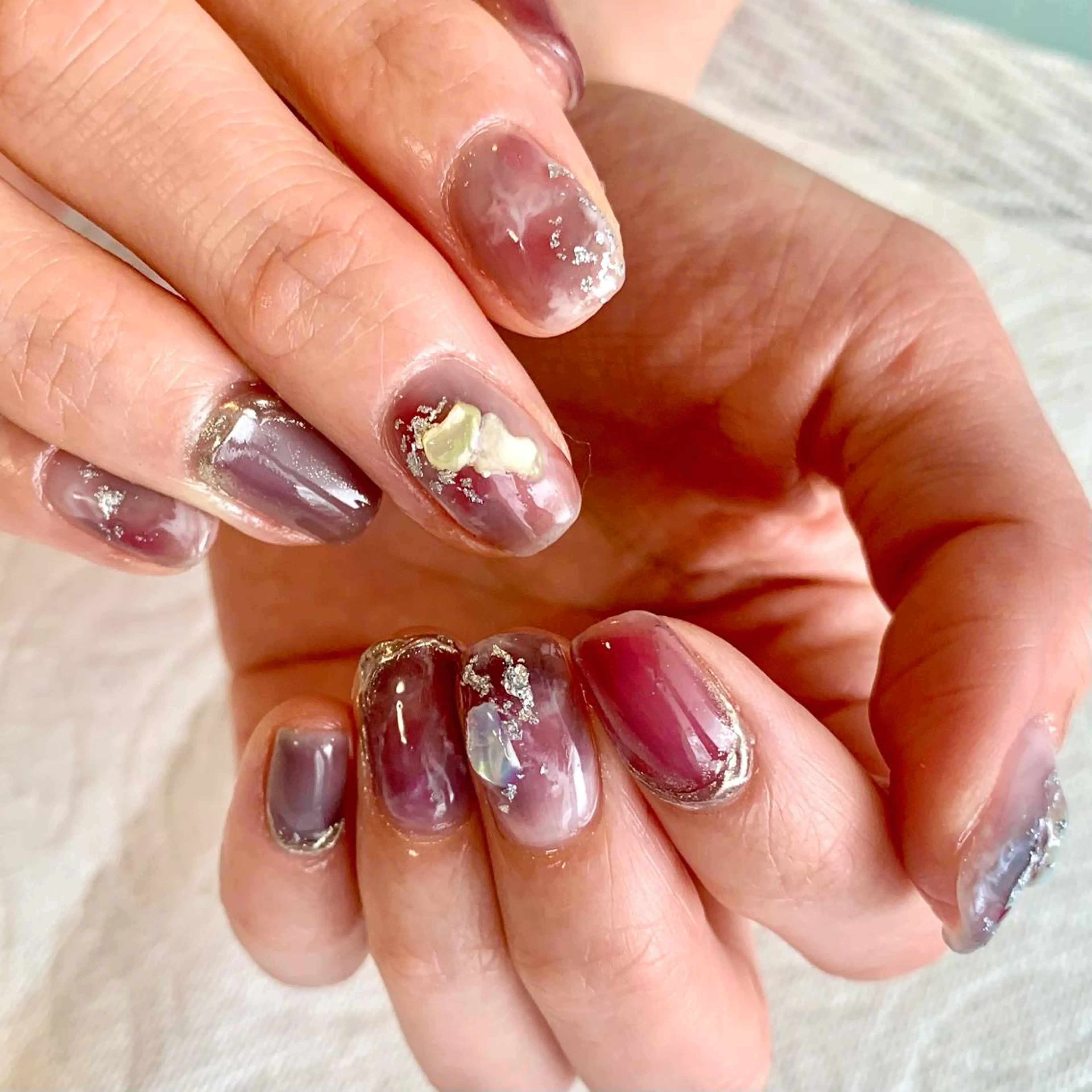 ネイル クリアネイル ニュアンスネイル Sincerely ☺︎のネイルデザイン