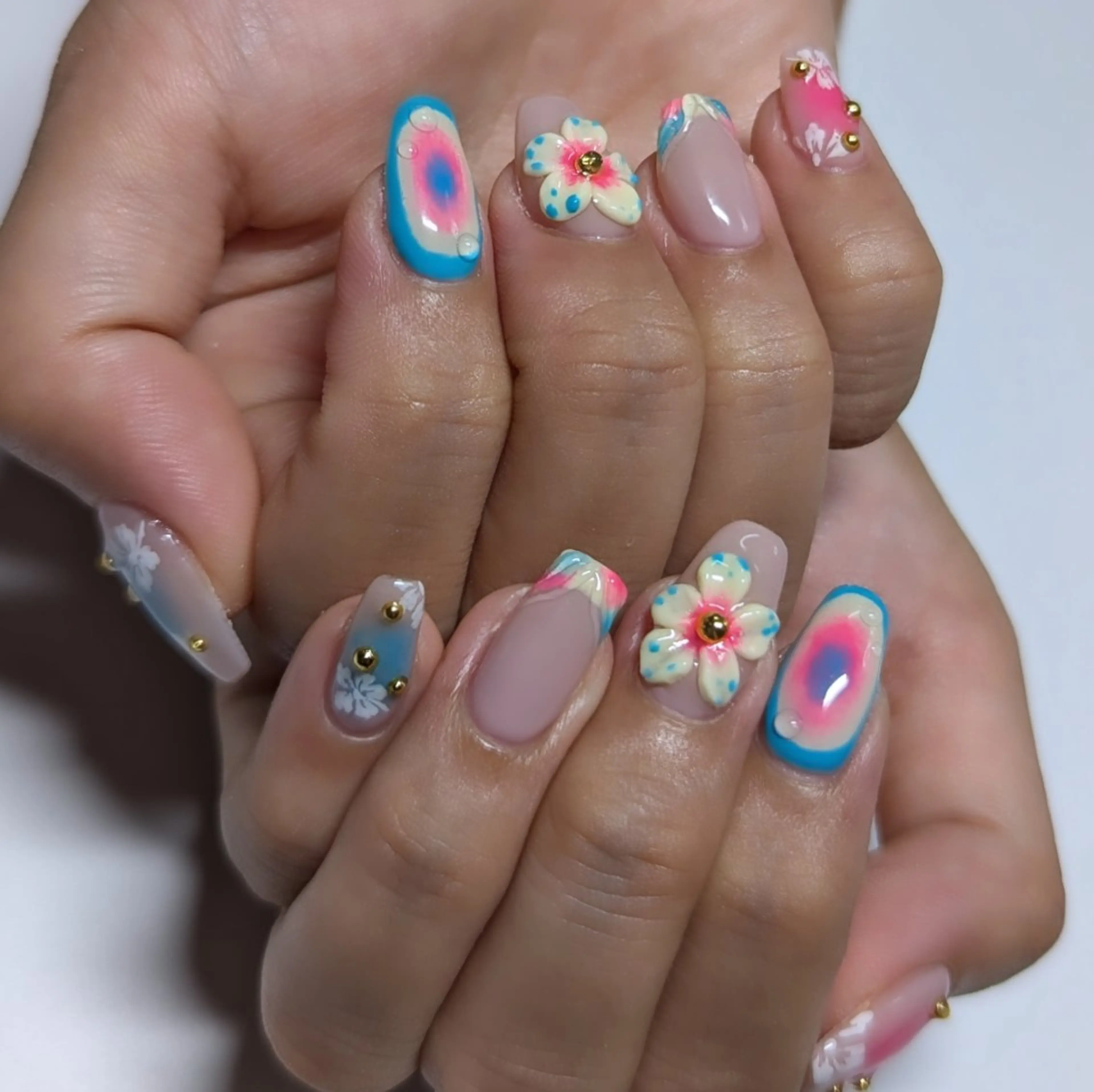 ネイル 長さ出し ネイルチップ ハンドネイル KANON所属・☆ KANON☆のネイルデザイン