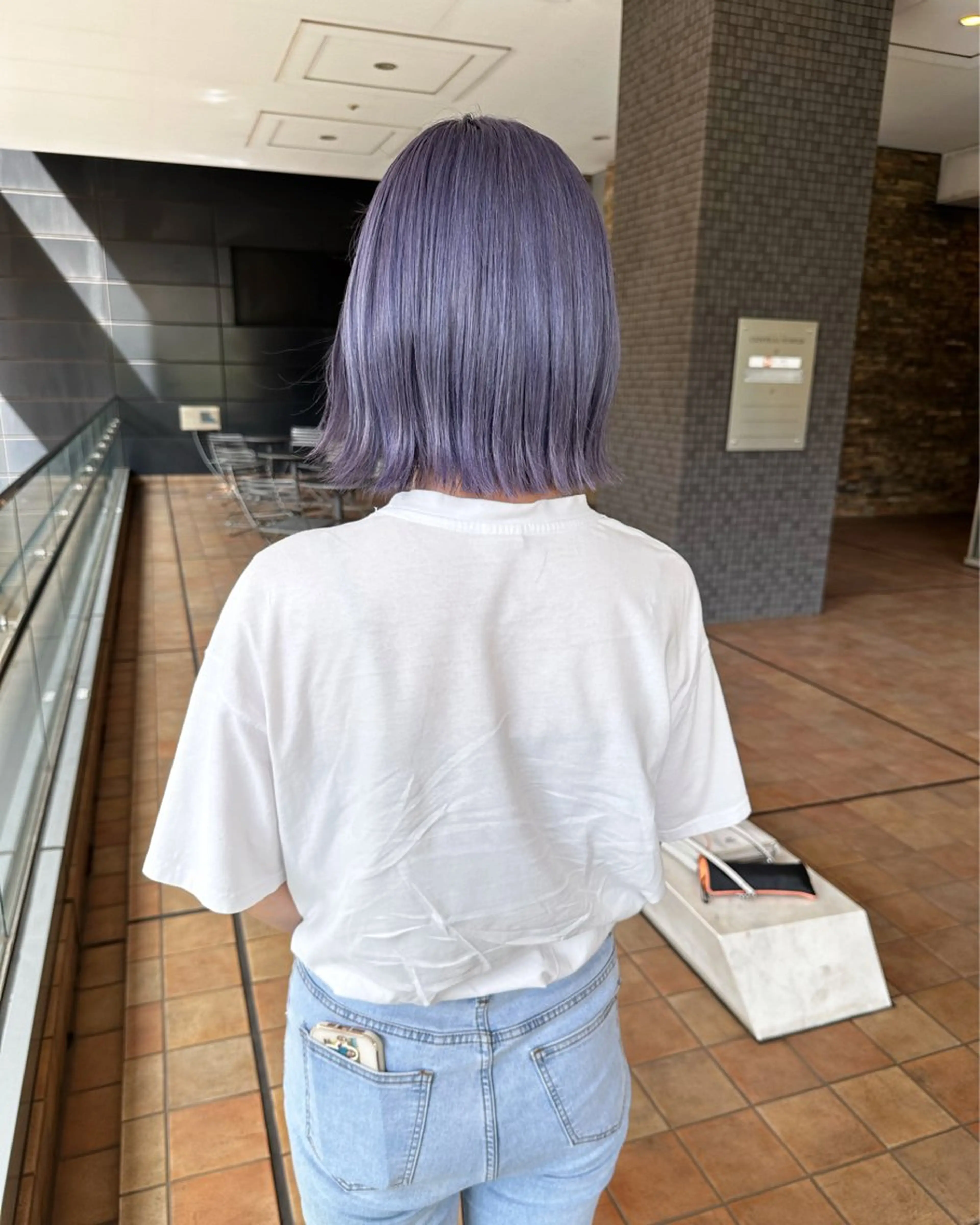 ミディアム ハイライト 髪質改善 韓国風ヘア 小顔カット カット ヘアカラー トリートメント ⭐️透け感カラー /齊藤容史⭐️のヘアスタイル