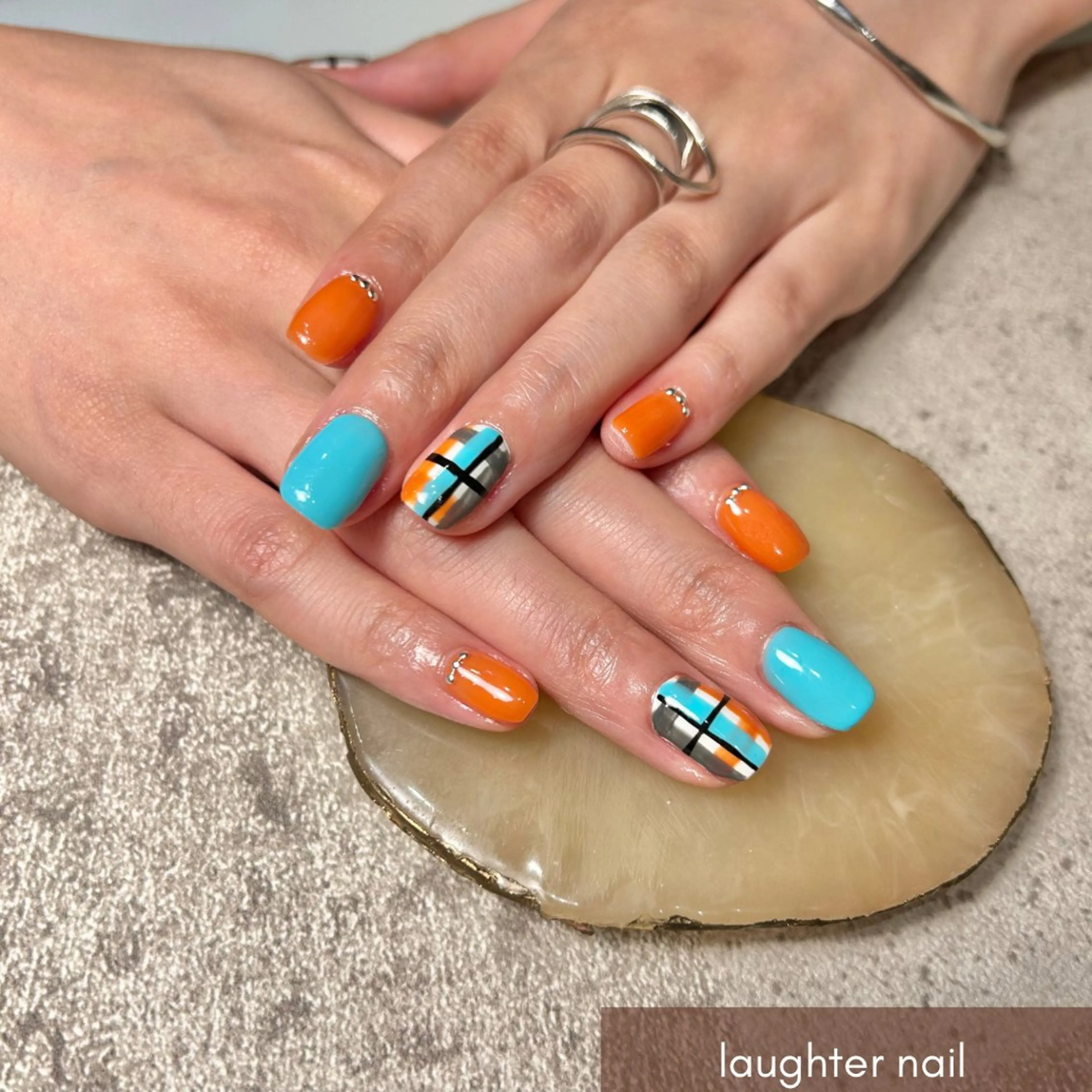 ネイル アートネイル ジェルネイル ハンドネイル laughter nailのネイルデザイン