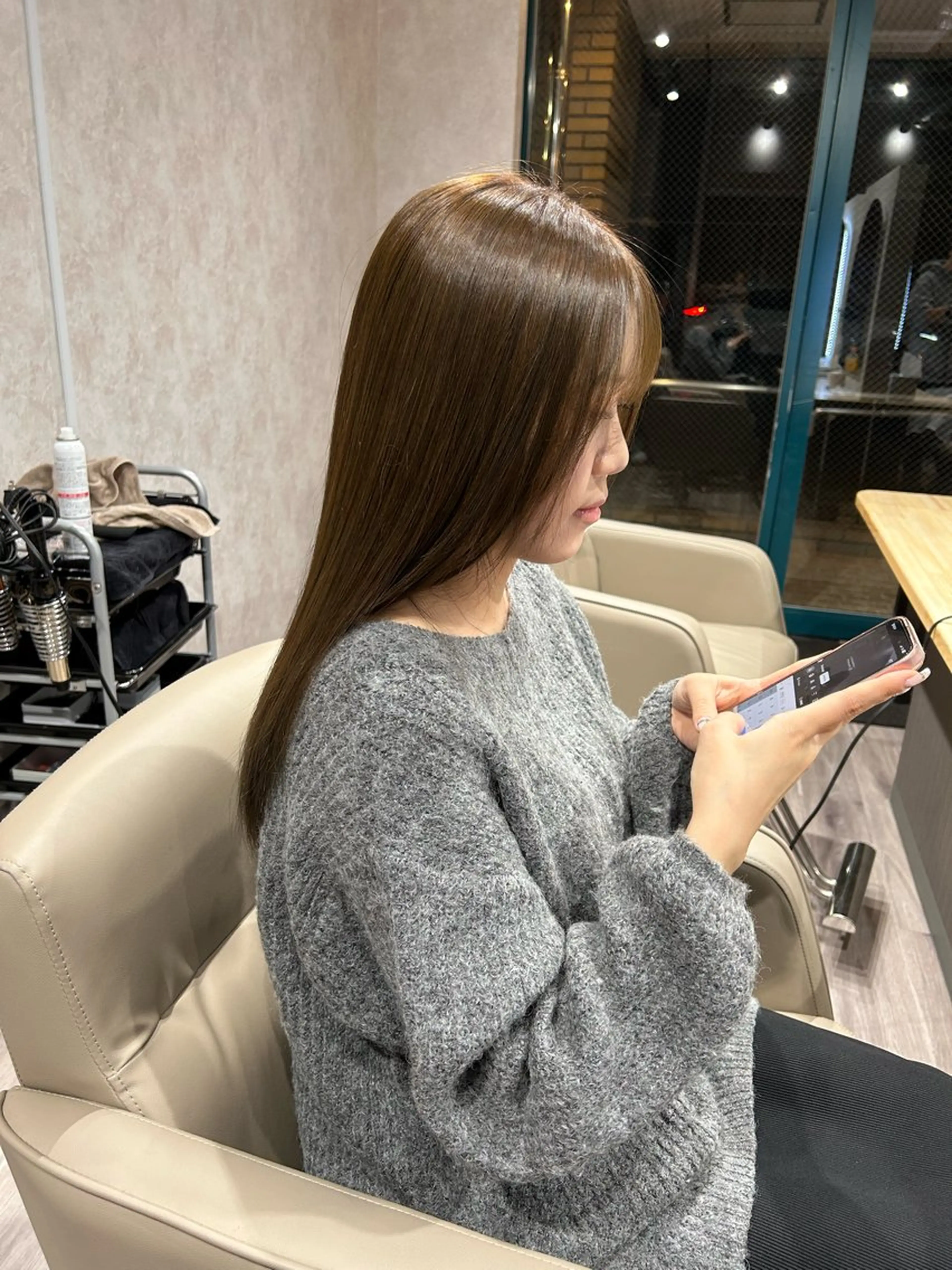 カラー 林 将大のヘアスタイル