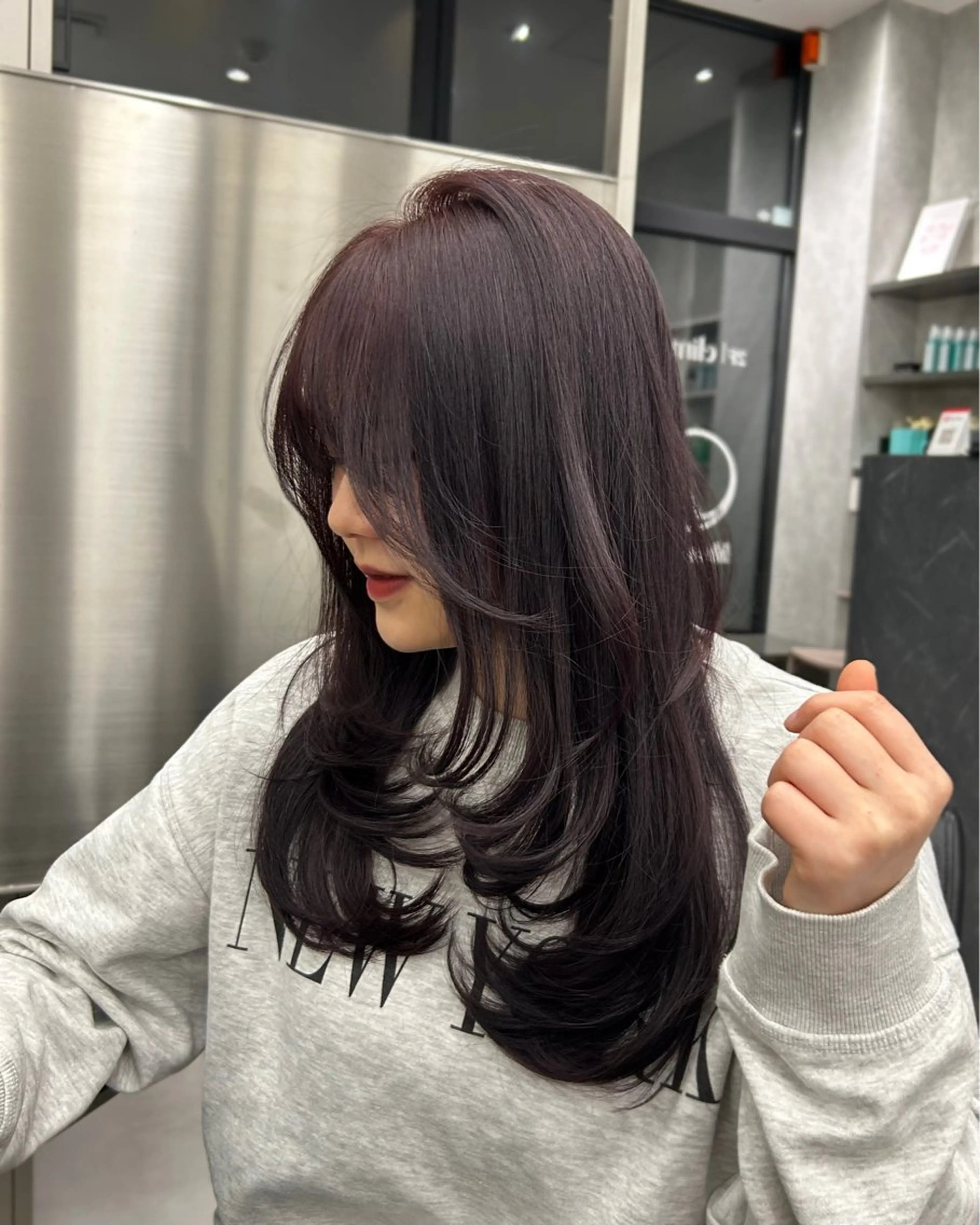 ロング レイヤーカット 大人レイヤー/艶美髪 🇺🇸TOMONAのヘアスタイル