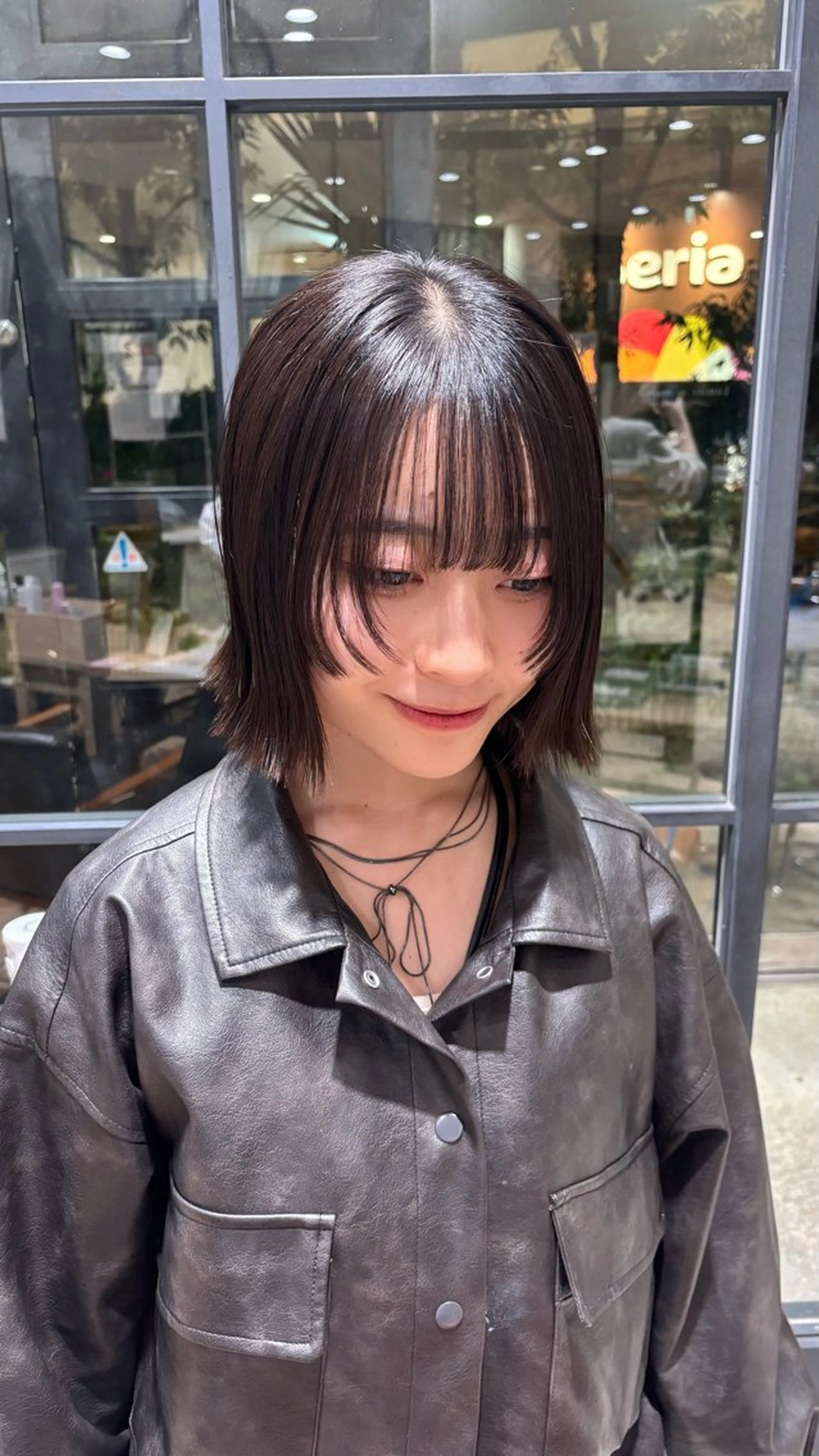 ミディアム レイヤーカット カット 梅田美容室/カット /Maoのヘアスタイル