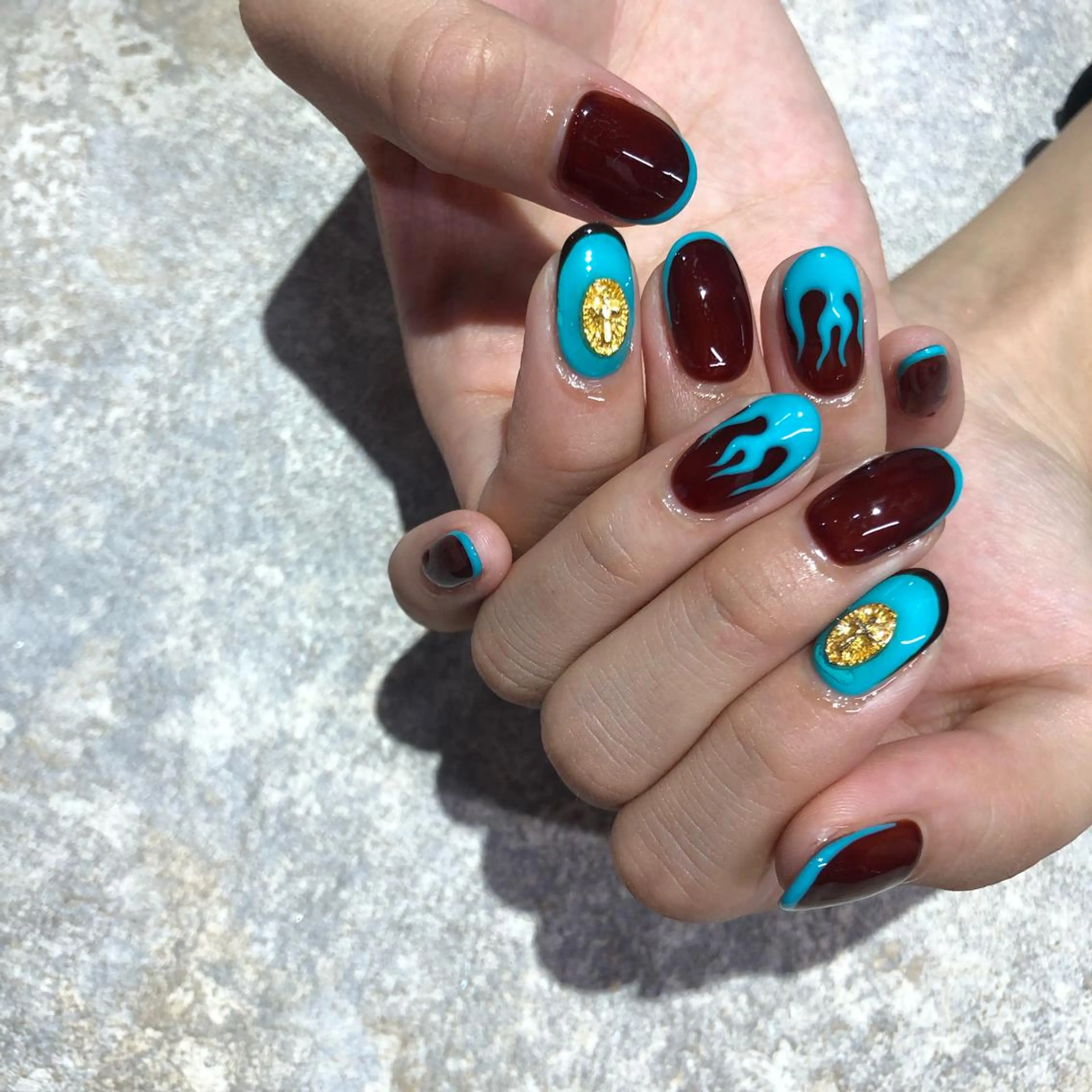 ネイル ハンドネイル フットネイル ハンドケア Miyagi Asamiのネイルデザイン