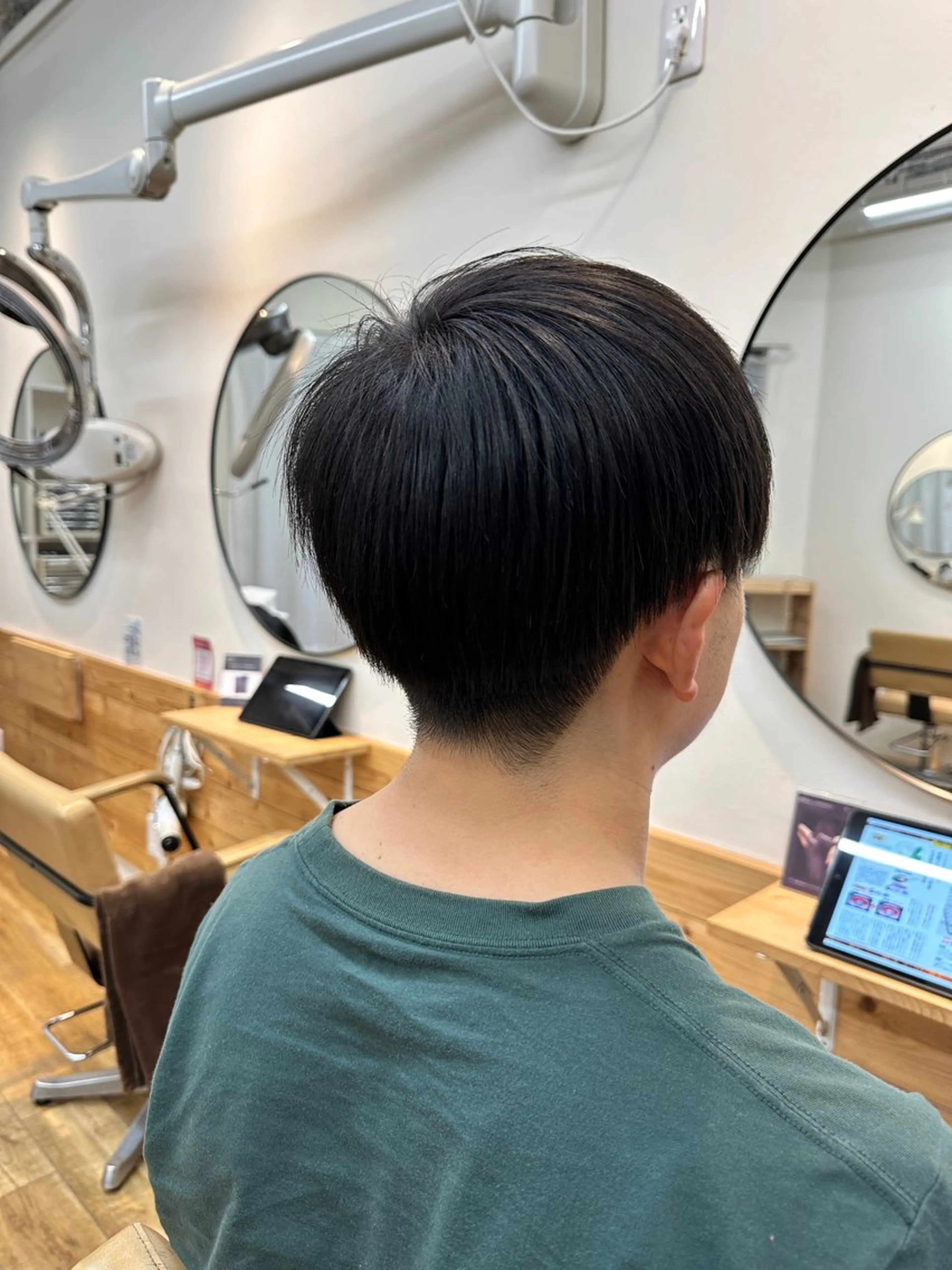 メンズ マッシュ 大阪　美容師 ゆいのヘアスタイル