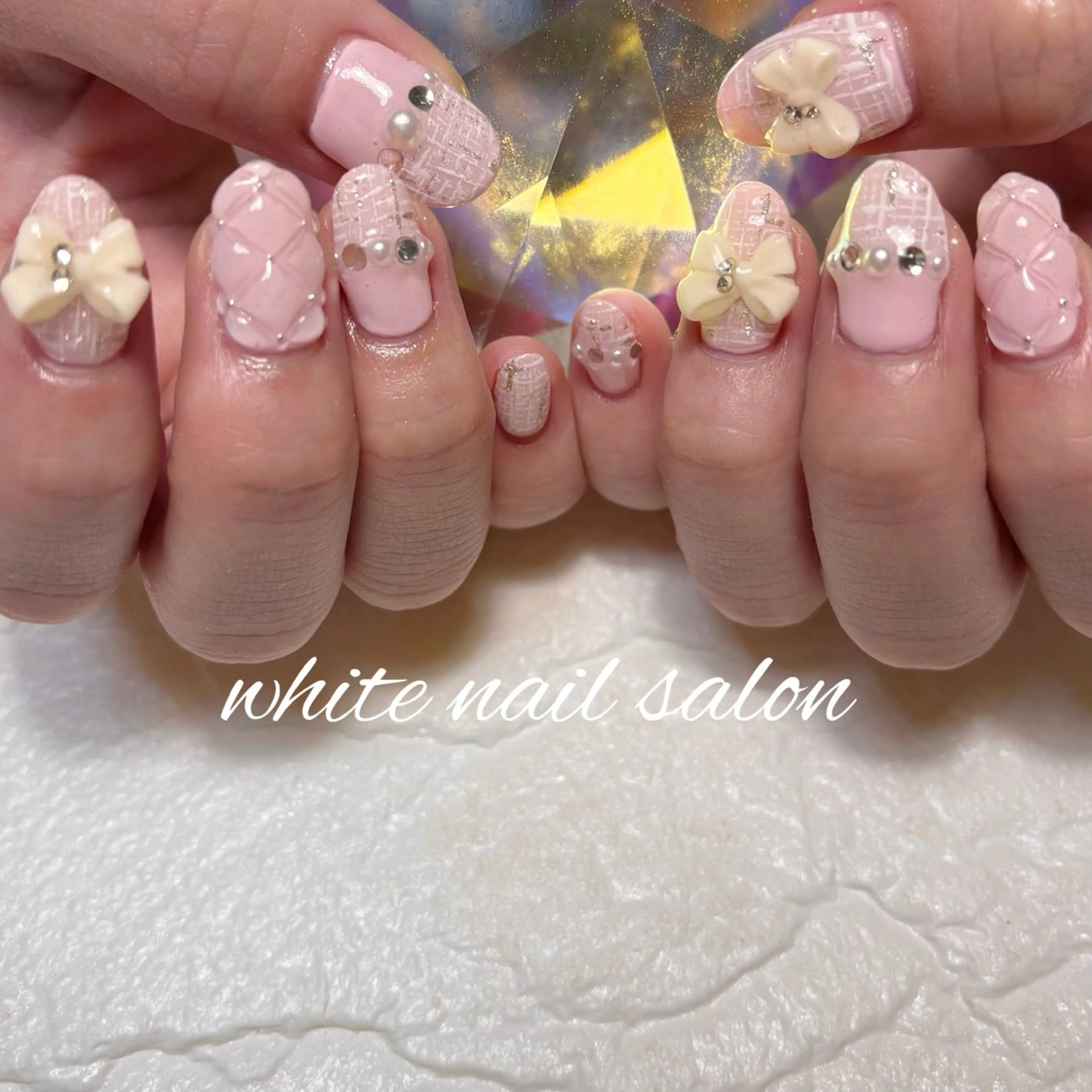 ネイル フットネイル ラメ(グリッター) 持ち込み スカルプネイル ハンドネイル white nail salonのネイルデザイン