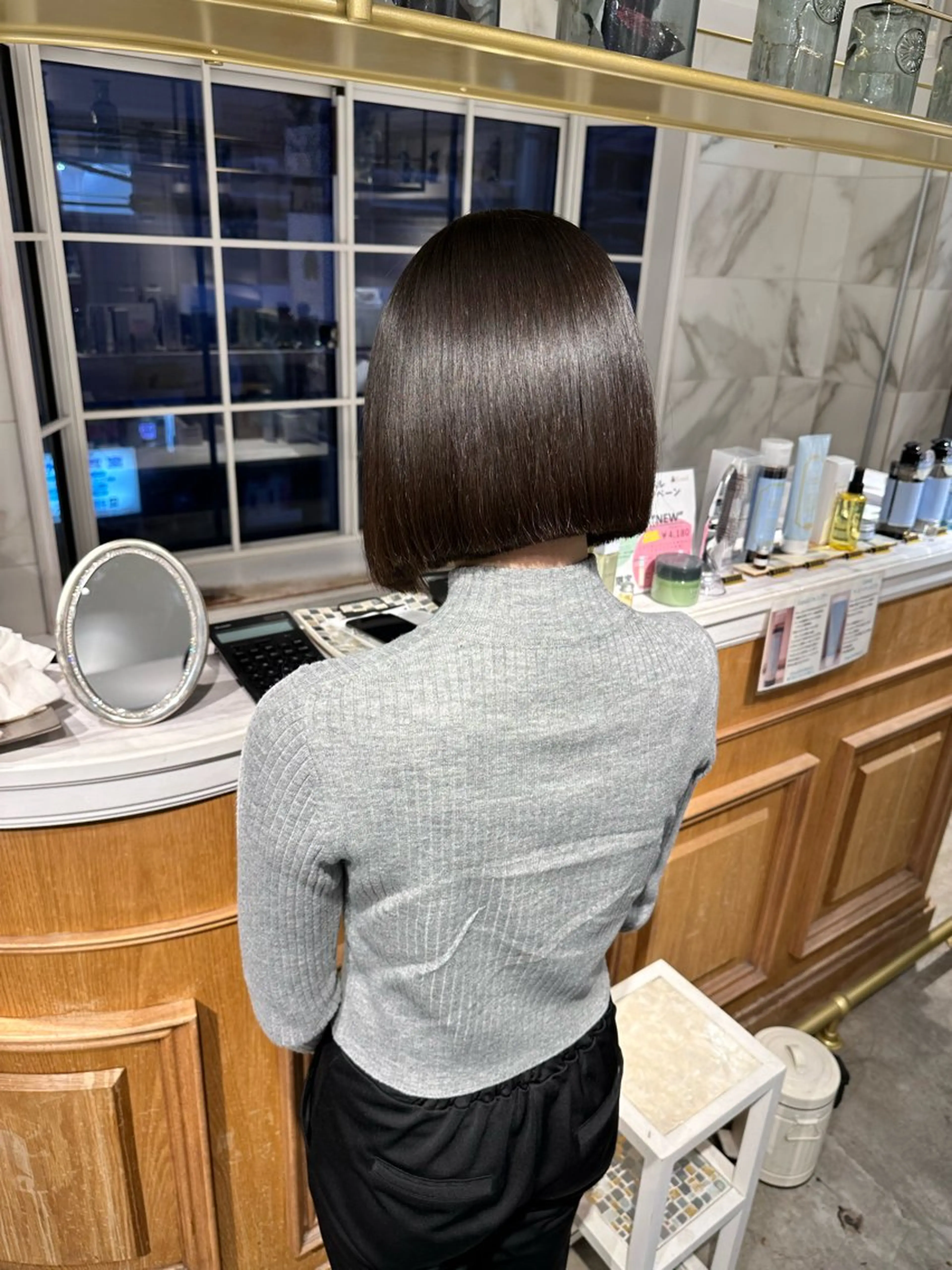 ショート カット トリートメント 縮毛矯正/髪質改善 表参道/千田大地のヘアスタイル