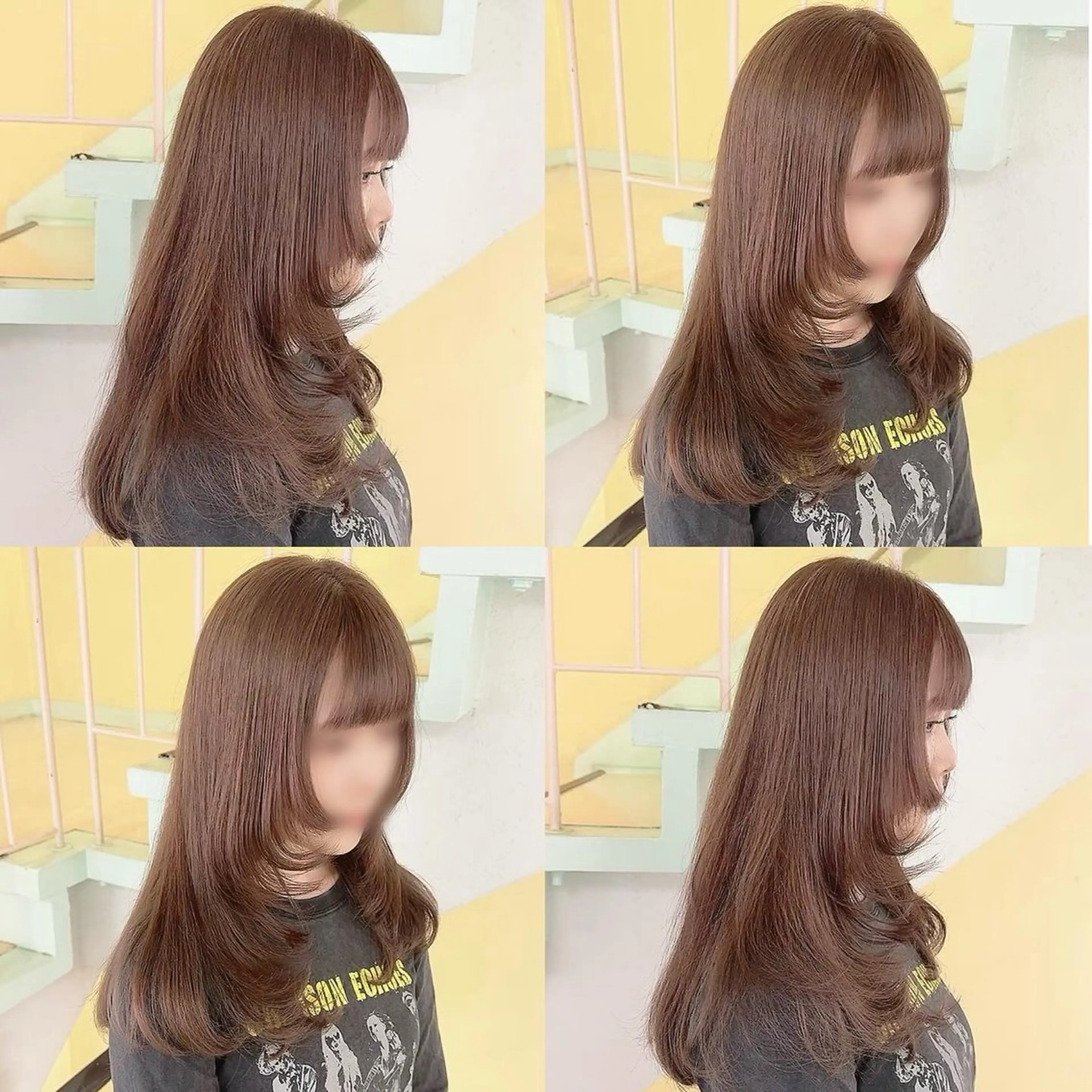 カラー ヘアカラー トリートメント 渋谷:インナーカラー ／🍒エリカ🍒のヘアスタイル