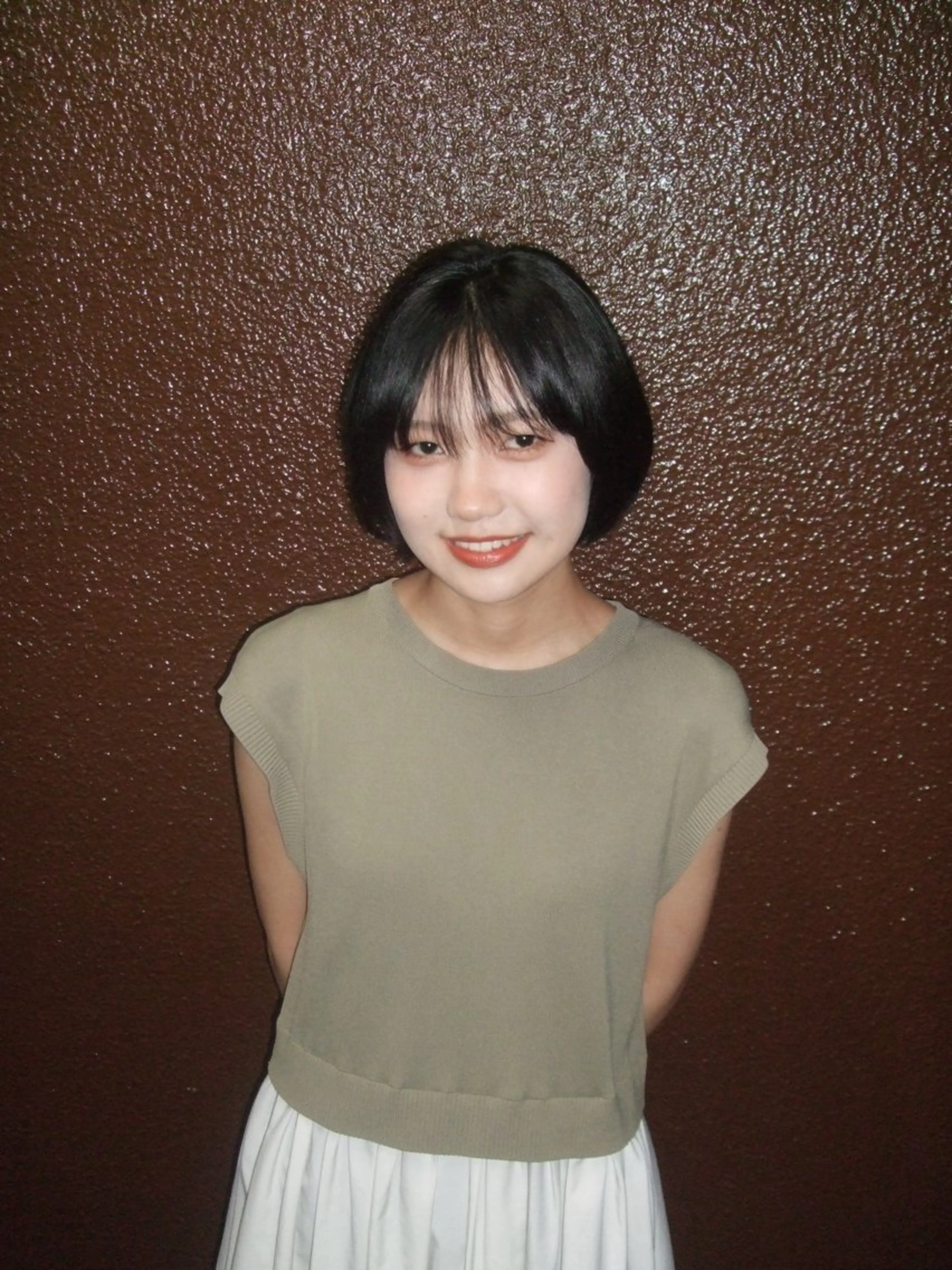 ショート カラー ブリーチ ヘアカラー トリートメント JURI /HUIのヘアスタイル