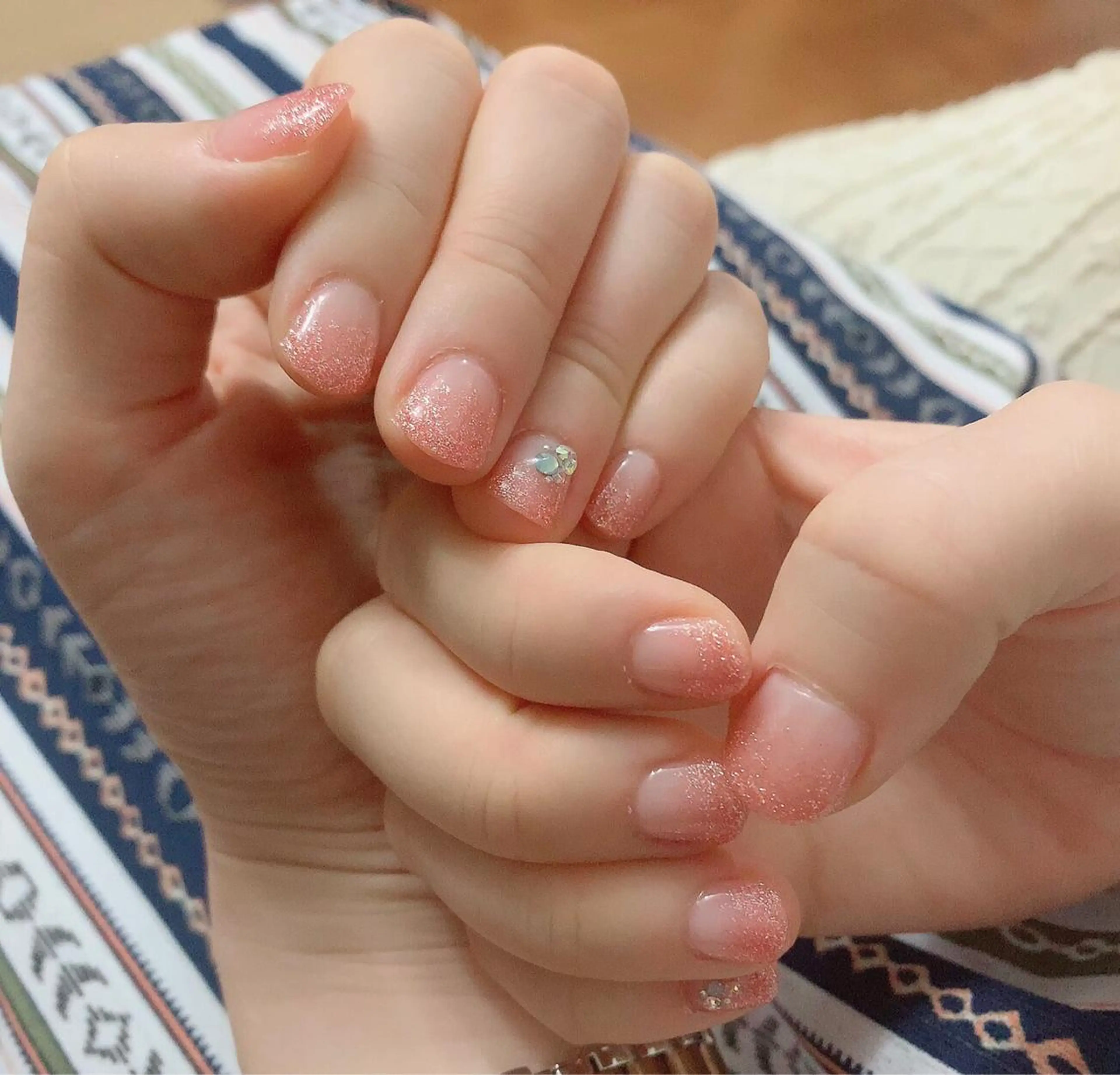 ネイル オフィスネイル 奥園 良恵のネイルデザイン