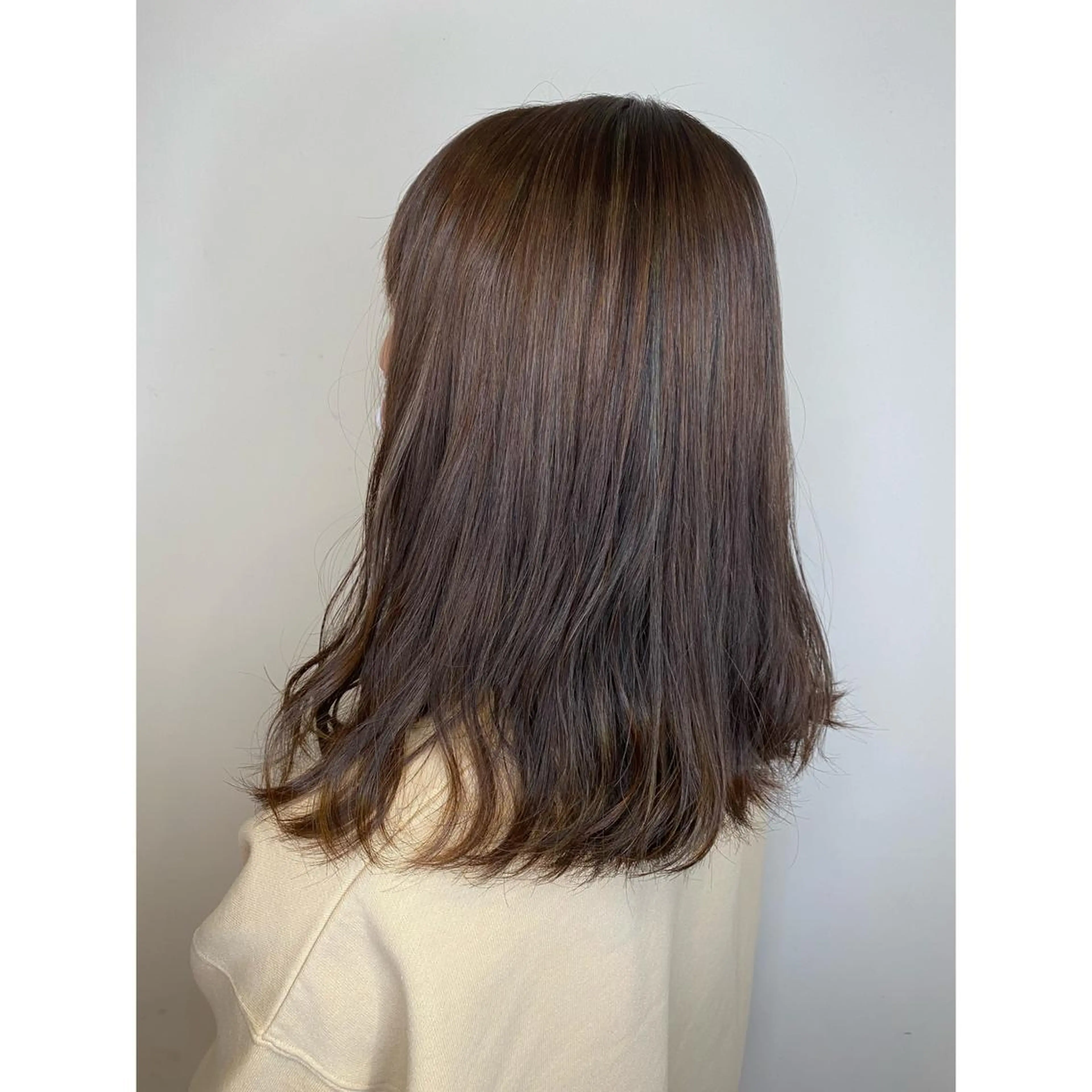 カラー ハイライトカラー オーガニックカラー/ 髪質改善/暗髪/ボブのその他イメージ