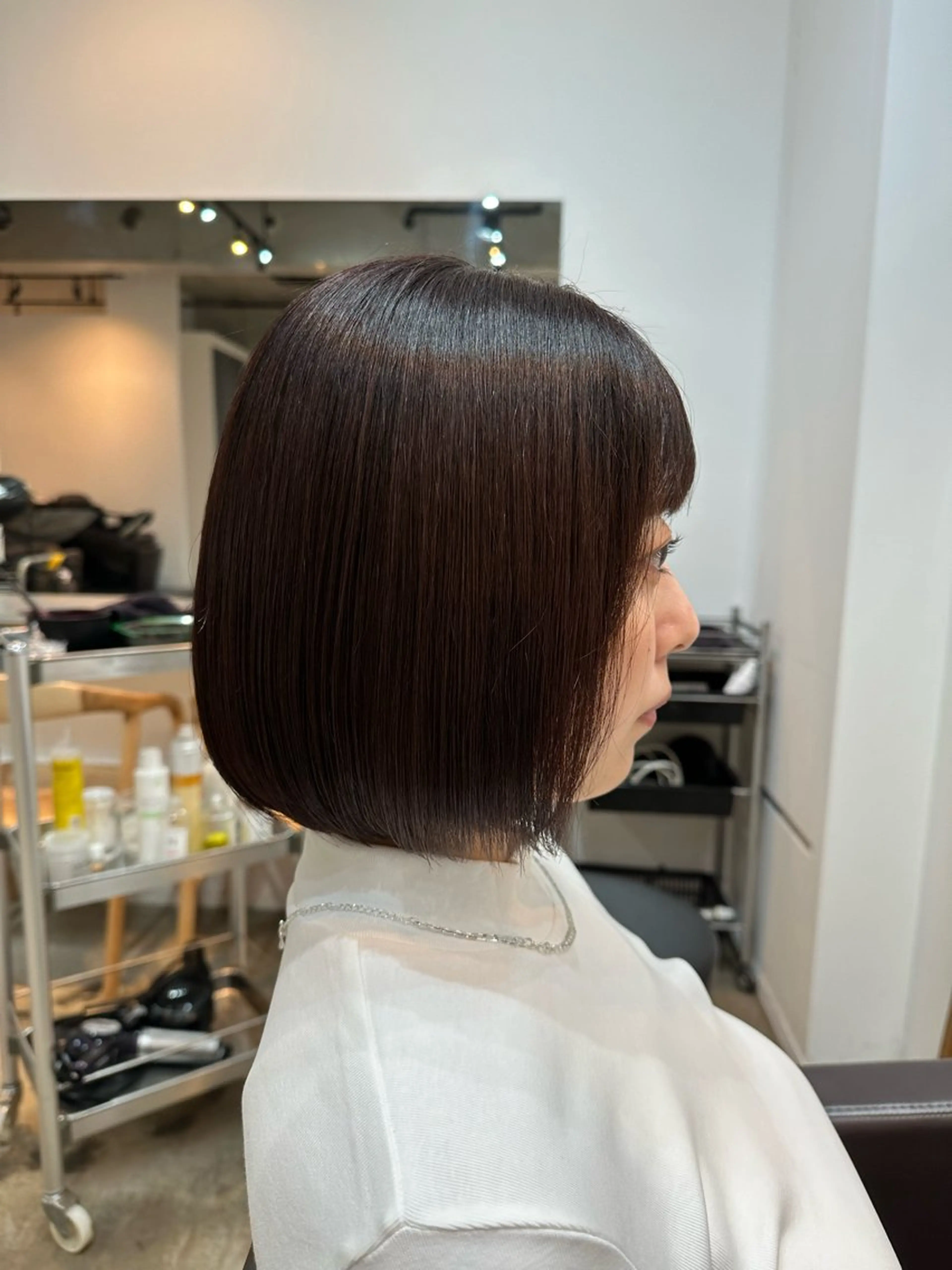 ミディアム カラー ショートカット/ レイヤー/齋藤大貴のヘアスタイル