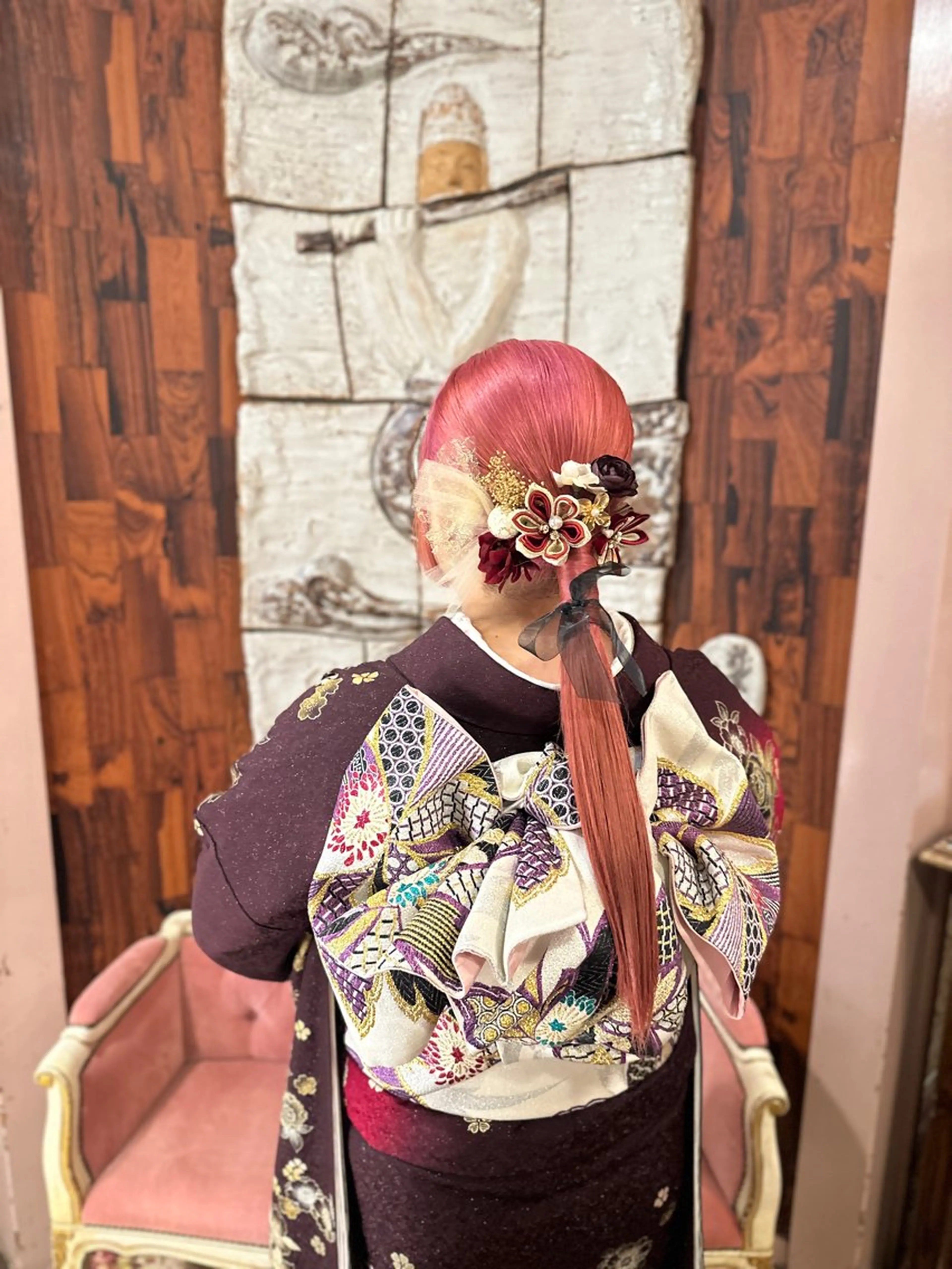 ヘアアレンジ 着付け BOUTIQUE maru co. (ブティックマルコ)所属・ヘアメイク🌷 着付👘ハルのヘアスタイル