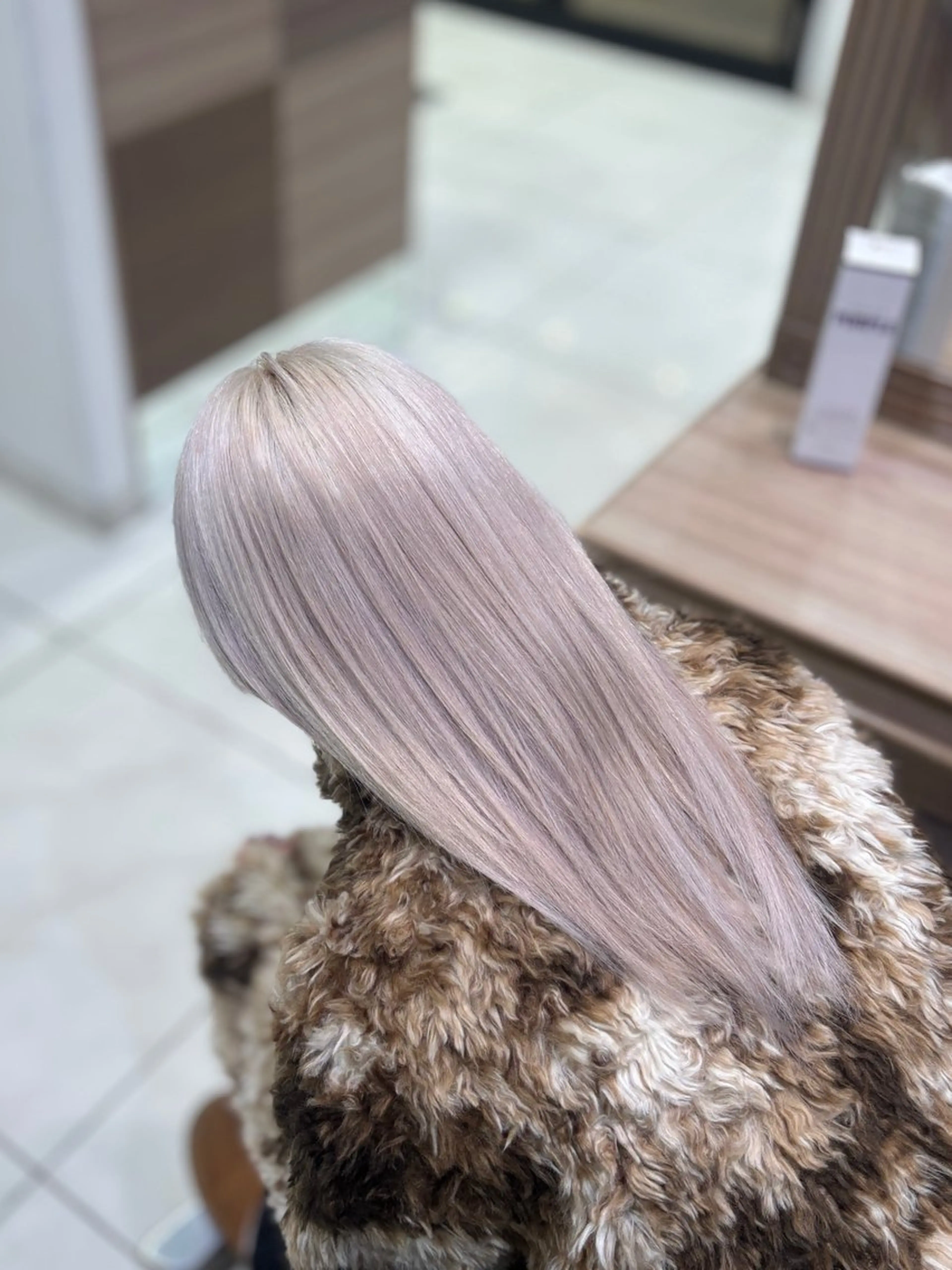 セミロング カラー ハイトーンカラー ヘアカラー ダブルカラー /miyu🧴🪄のヘアスタイル