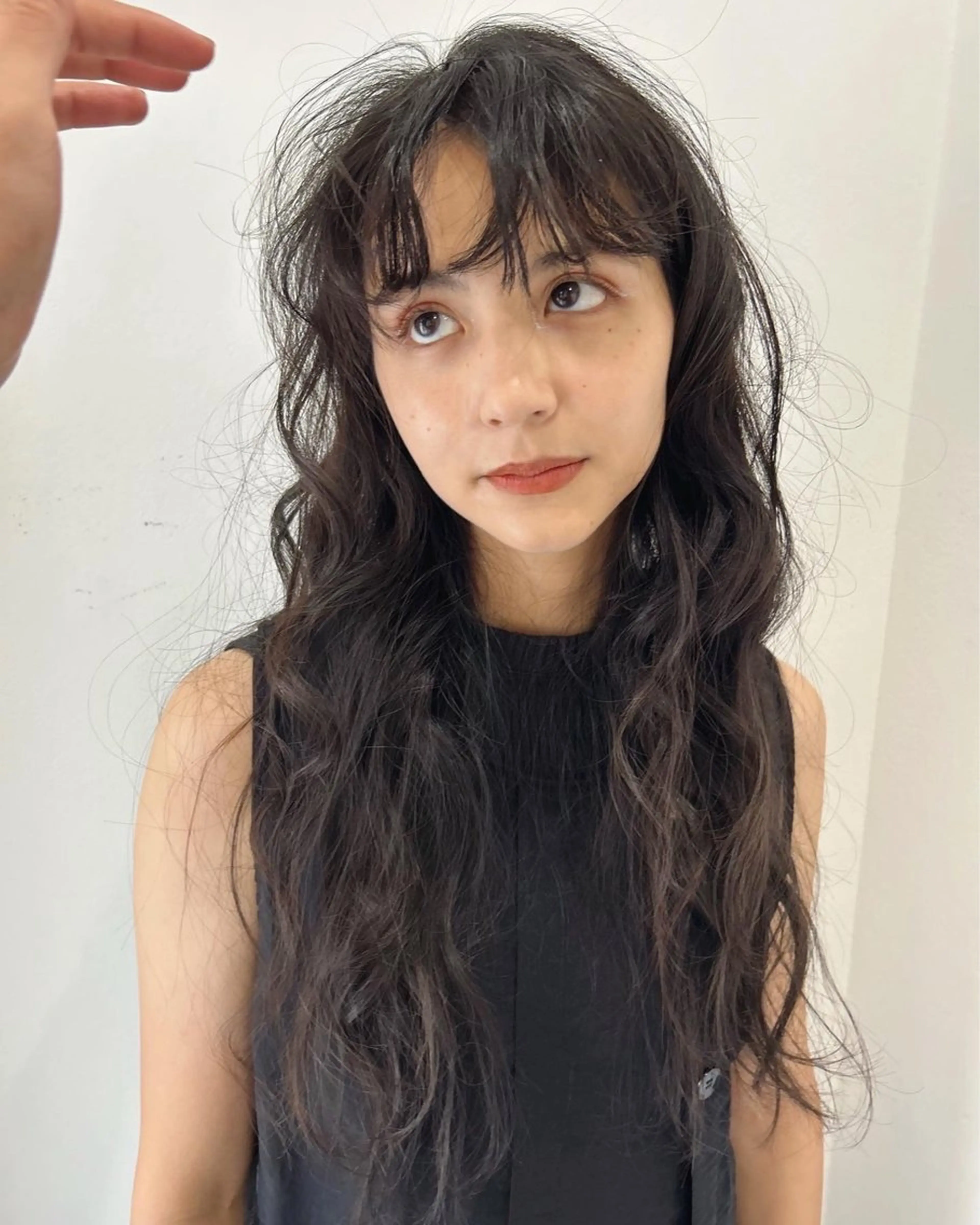 ロング カラー ロング カット ヘアカラー トリートメント 村上雅人 ナチュラルモードのヘアスタイル