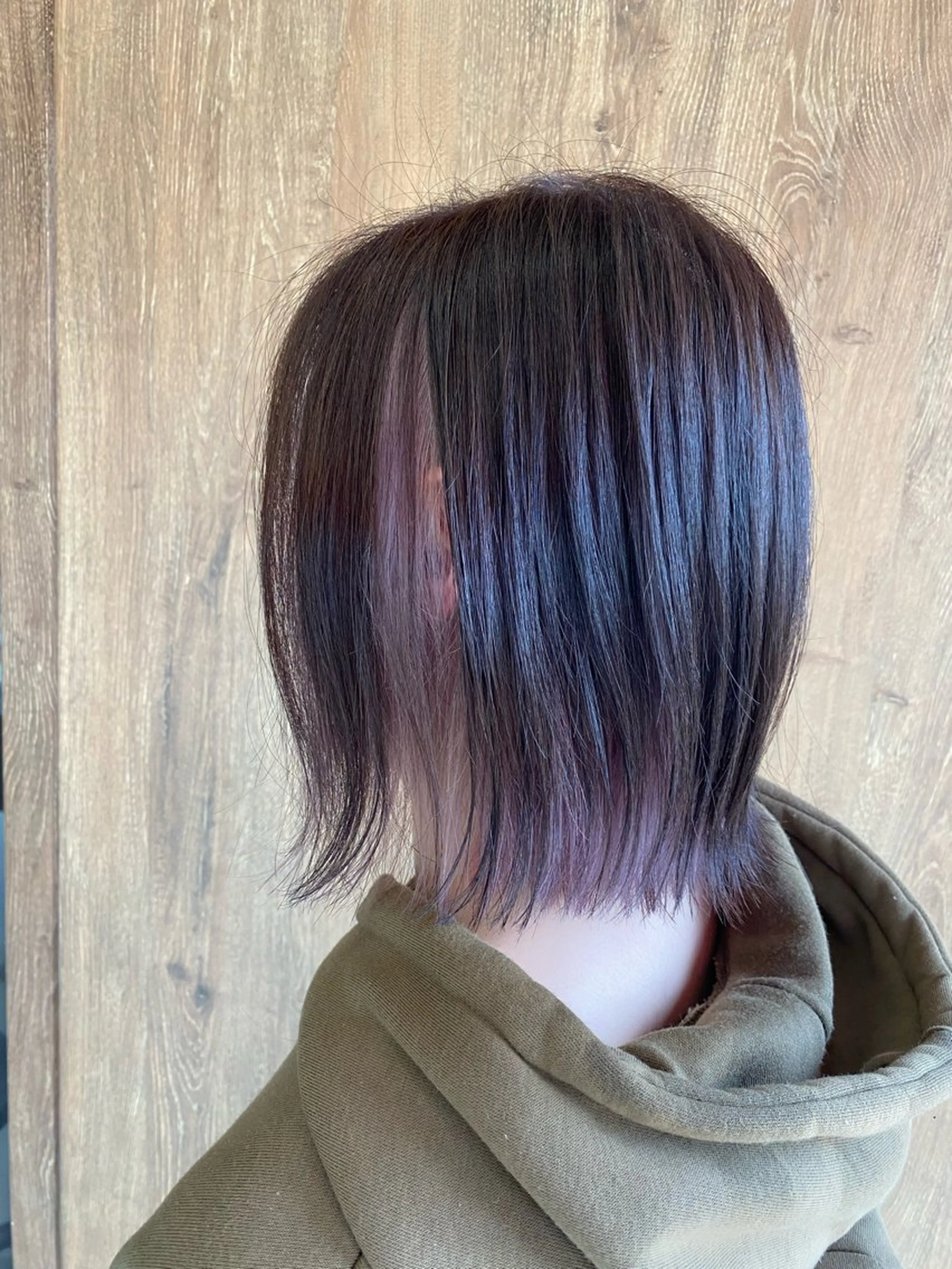 ミディアム カラー 小坂 麻綾のヘアスタイル