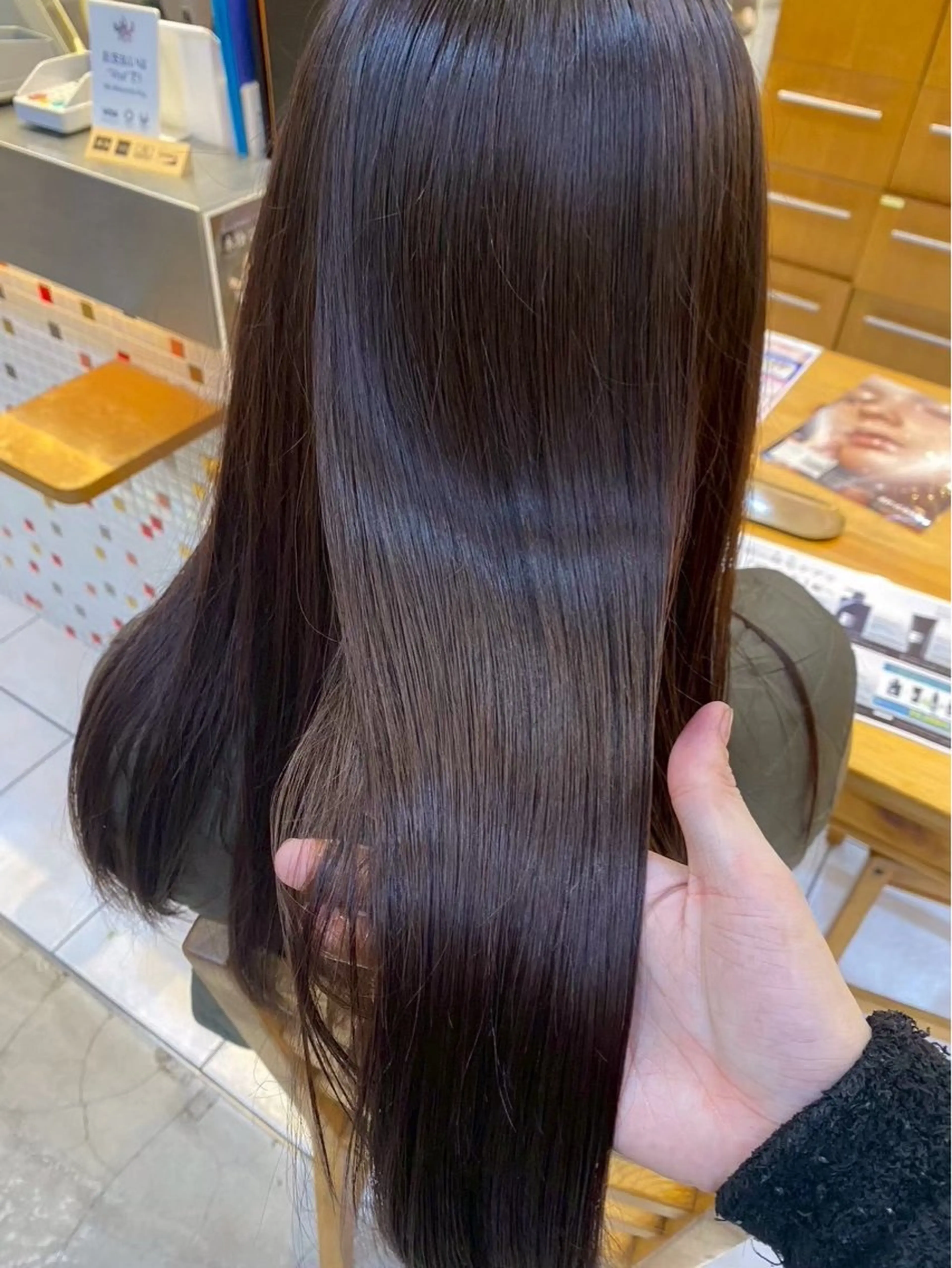 カラー ブラウンカラー ヘアカラー モデル様募集✮*｡ﾟ 【Sawa】のヘアスタイル