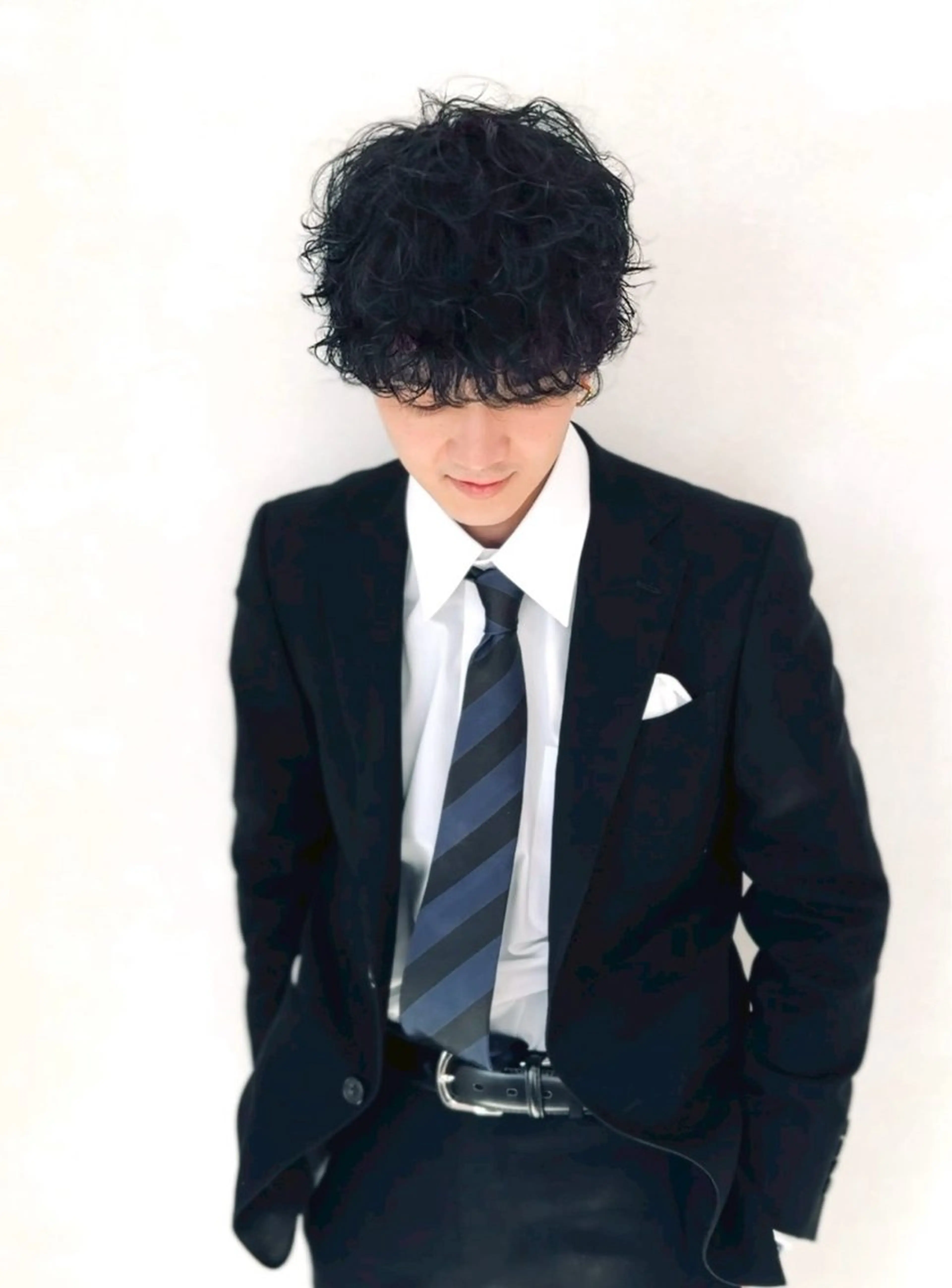 メンズパーマ＋カットモデル🧑‍🦱の写真