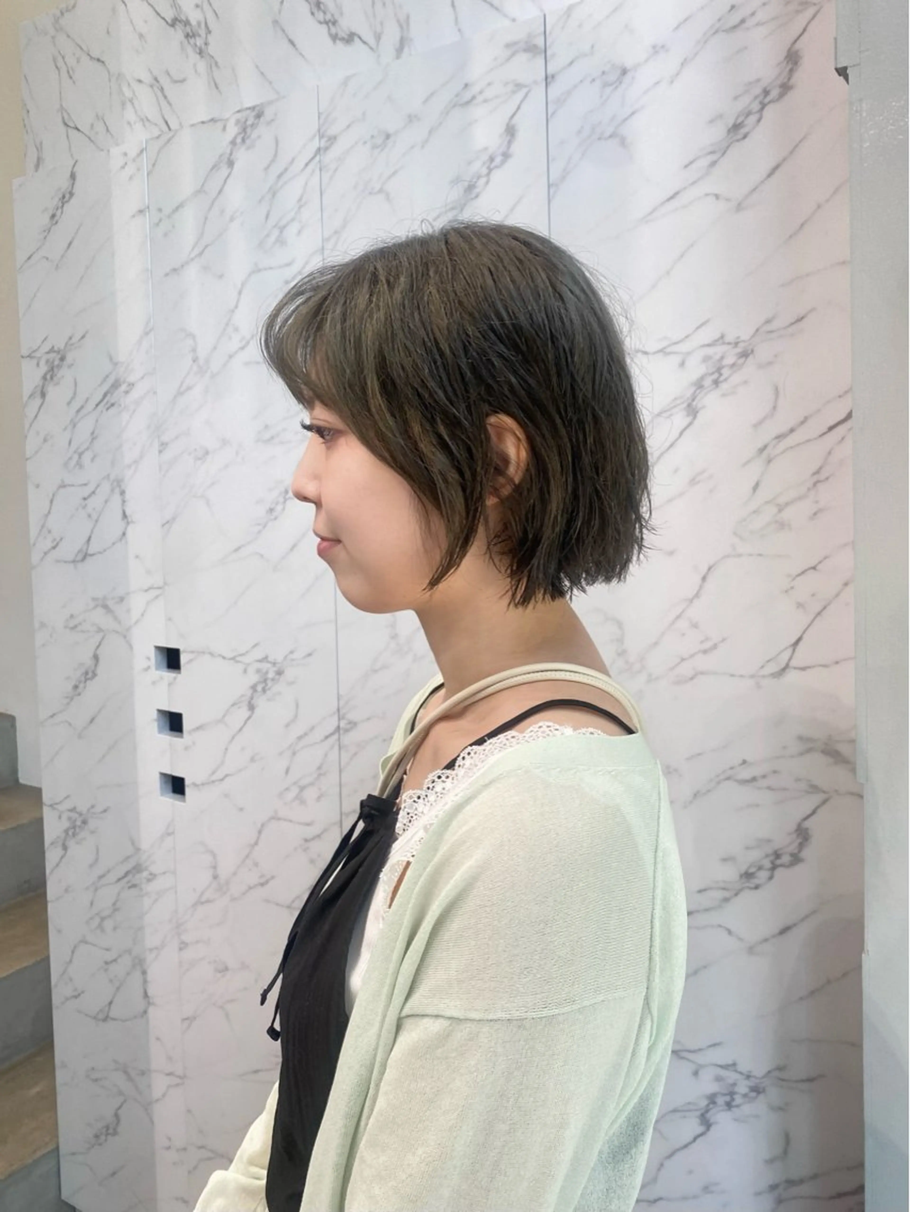 ショート マツザキ マナトのヘアスタイル