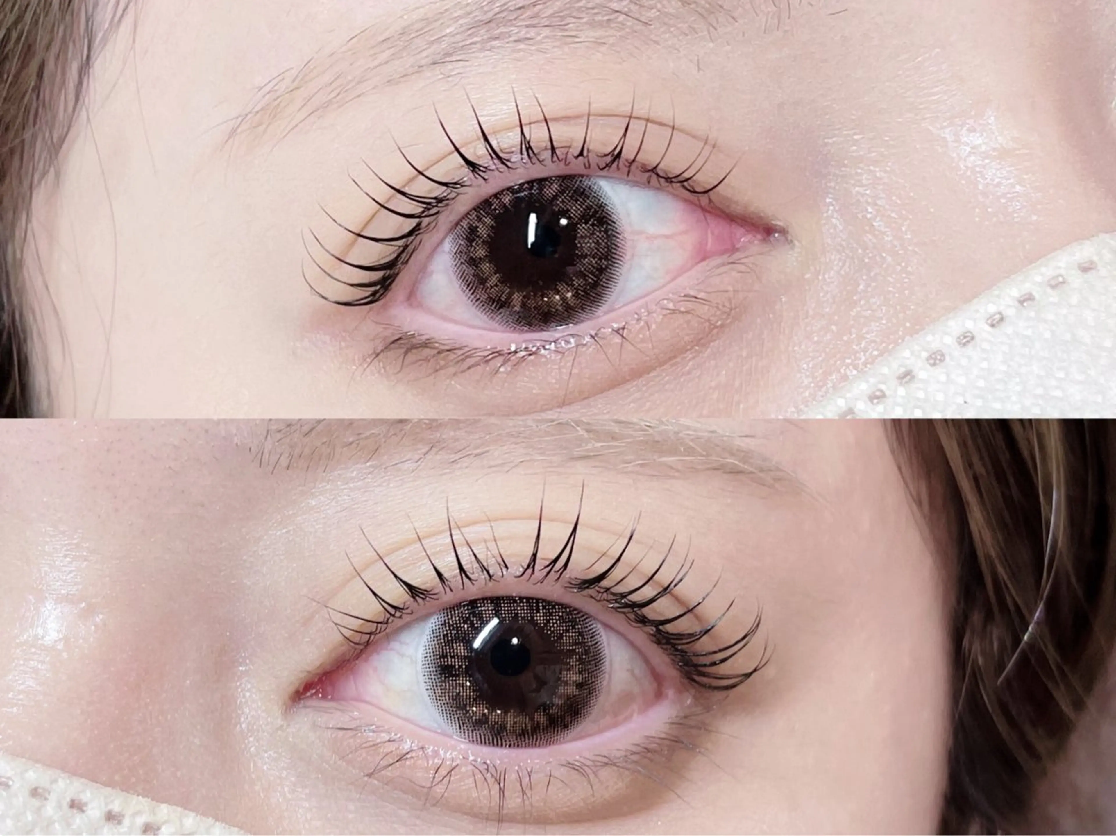 マツエク・マツパ 韓国風マツエク パリジェンヌラッシュリフト まつげパーマ 下まつげエクステ 一重×まつ毛パーマ マツパ 🎀Lino 中目黒 TAKAMI🐈のマツエク・マツパデザイン