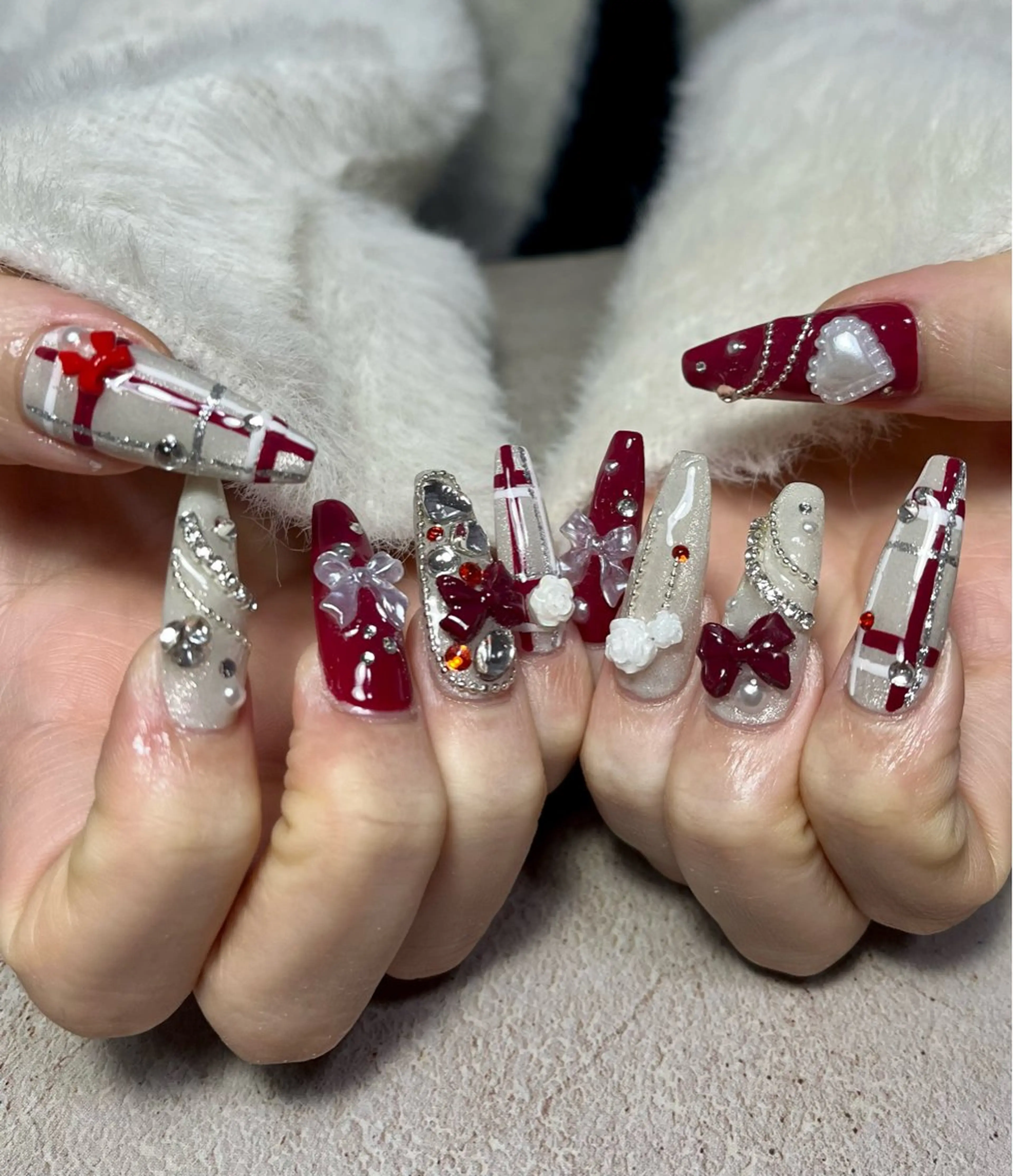 ネイル ハンドネイル goldgleams ちなのネイルデザイン