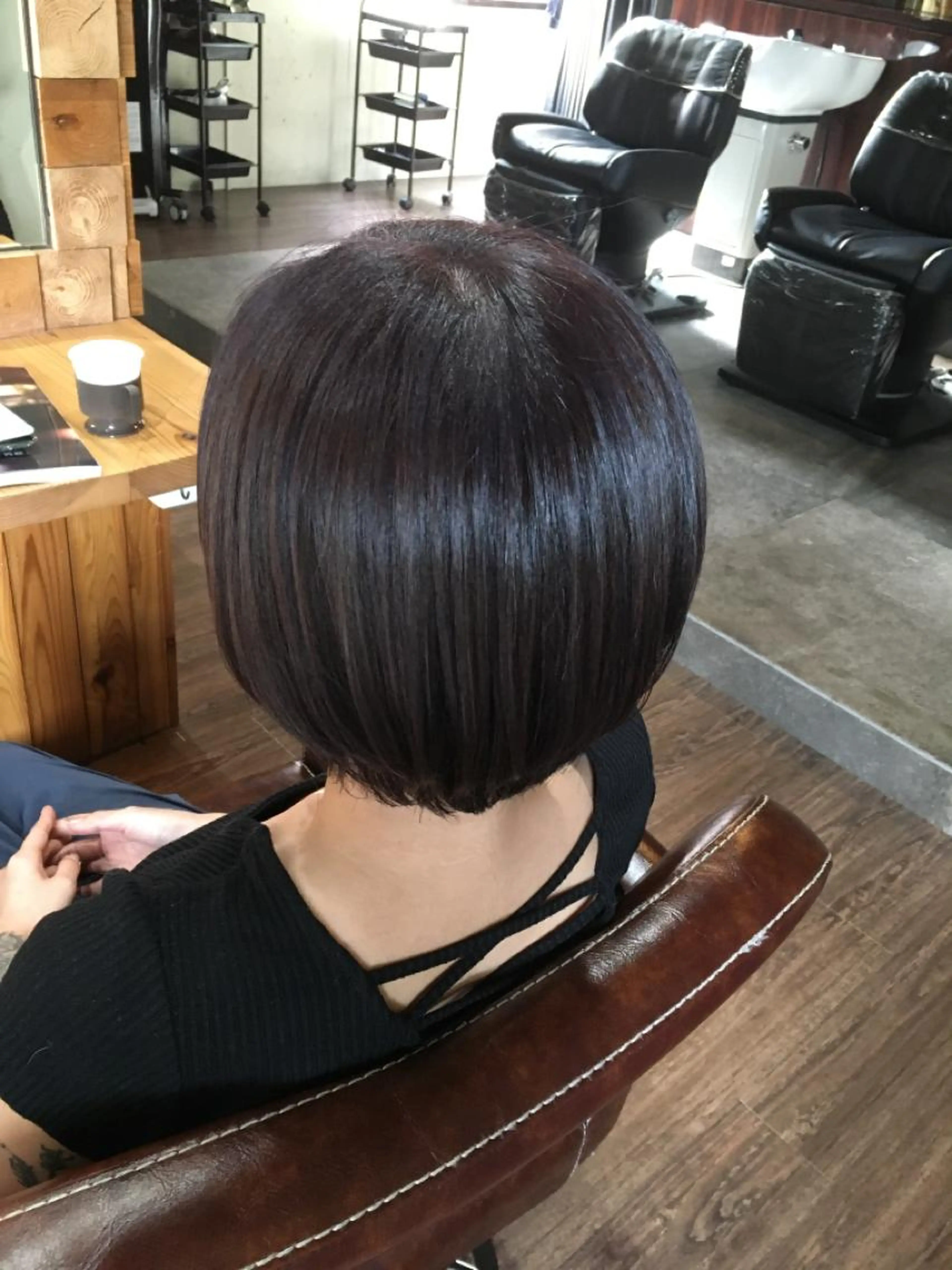 カット＋ワンカラーの写真