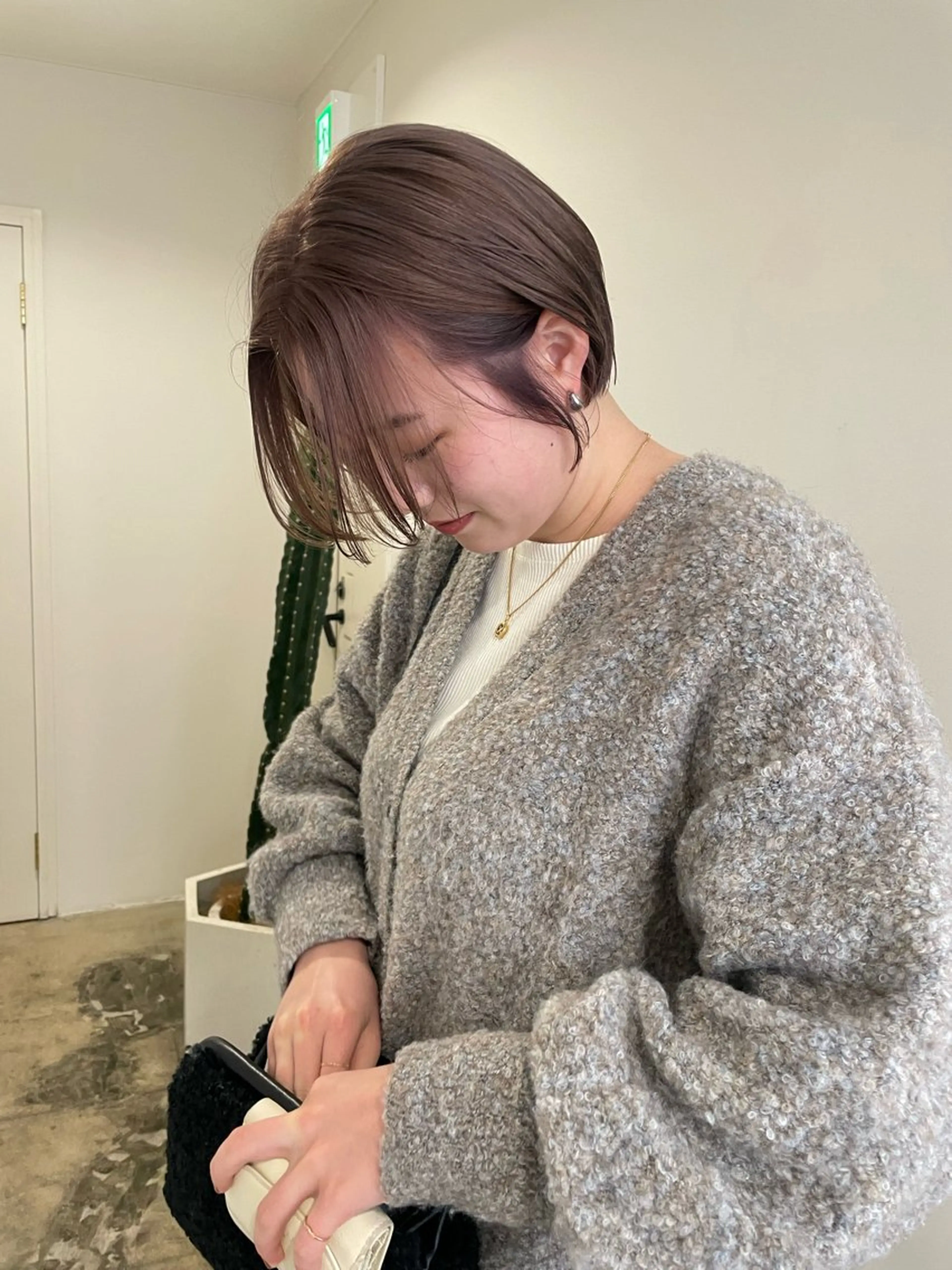 ショート 大迫 江梨のヘアスタイル