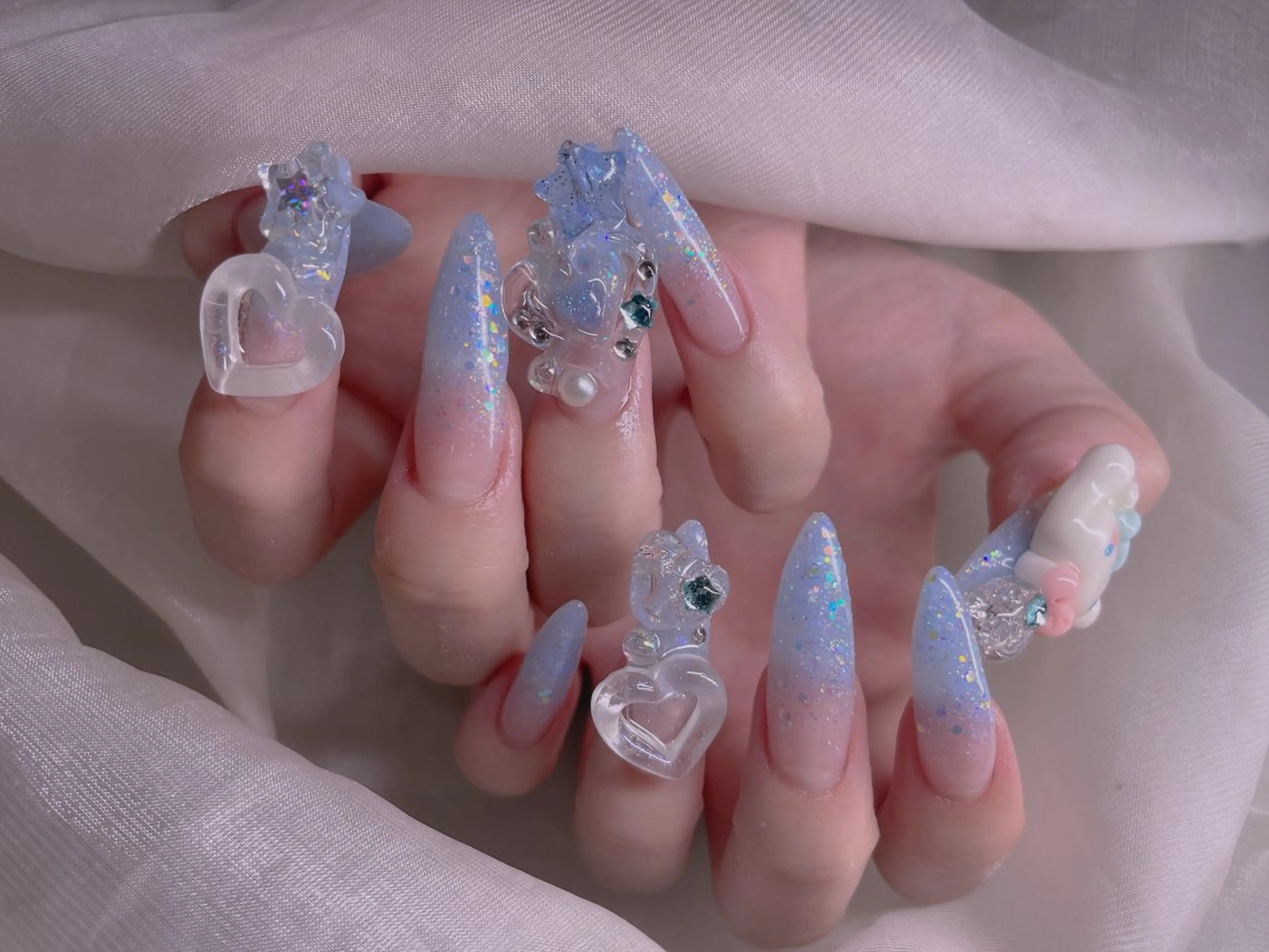 ネイル 長さだし専門店 M2　rikaのネイルデザイン